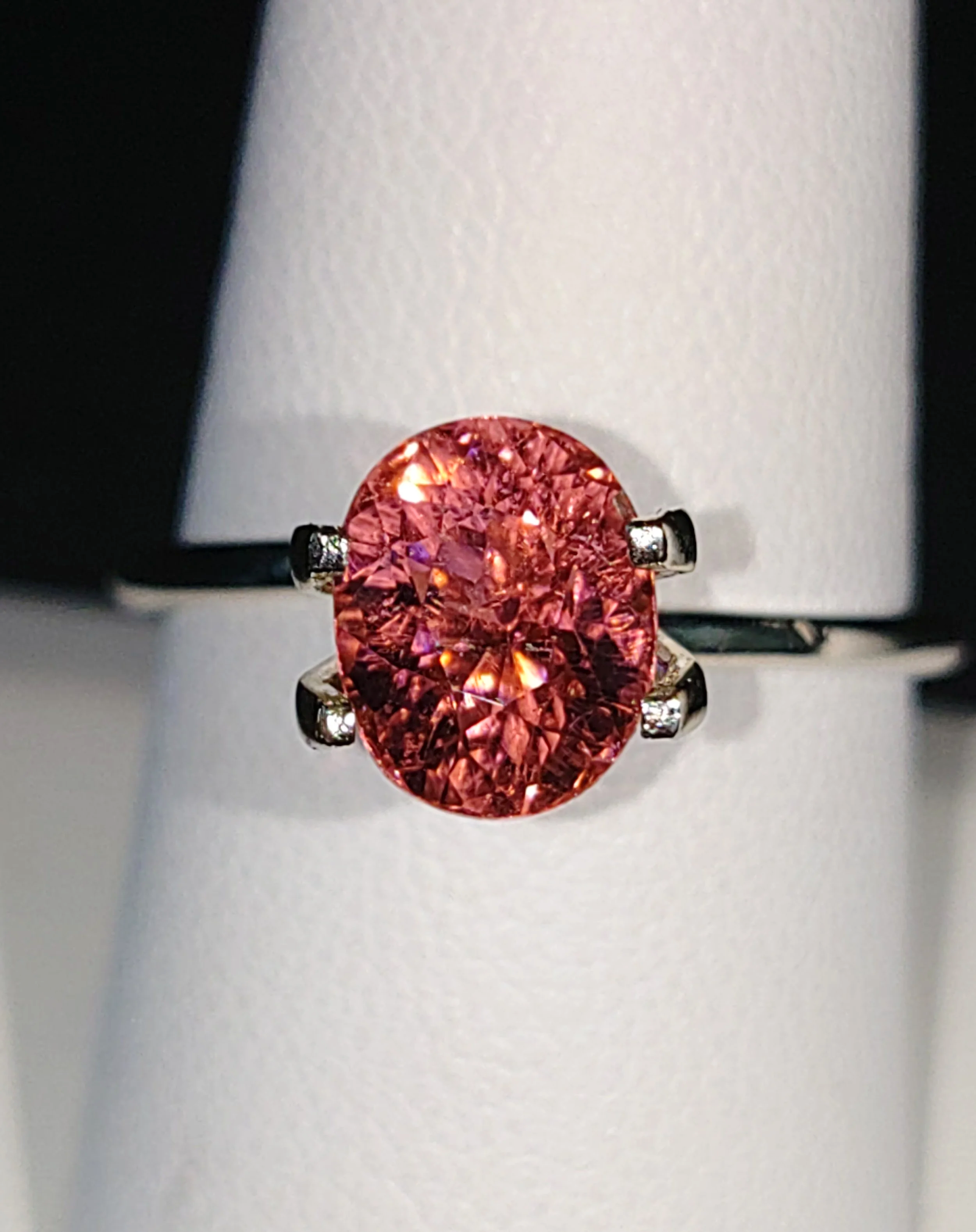 Genuine Neon Hot Pink Titanium Tourmaline 2.58ct TheCoveAtFoxHollow.com