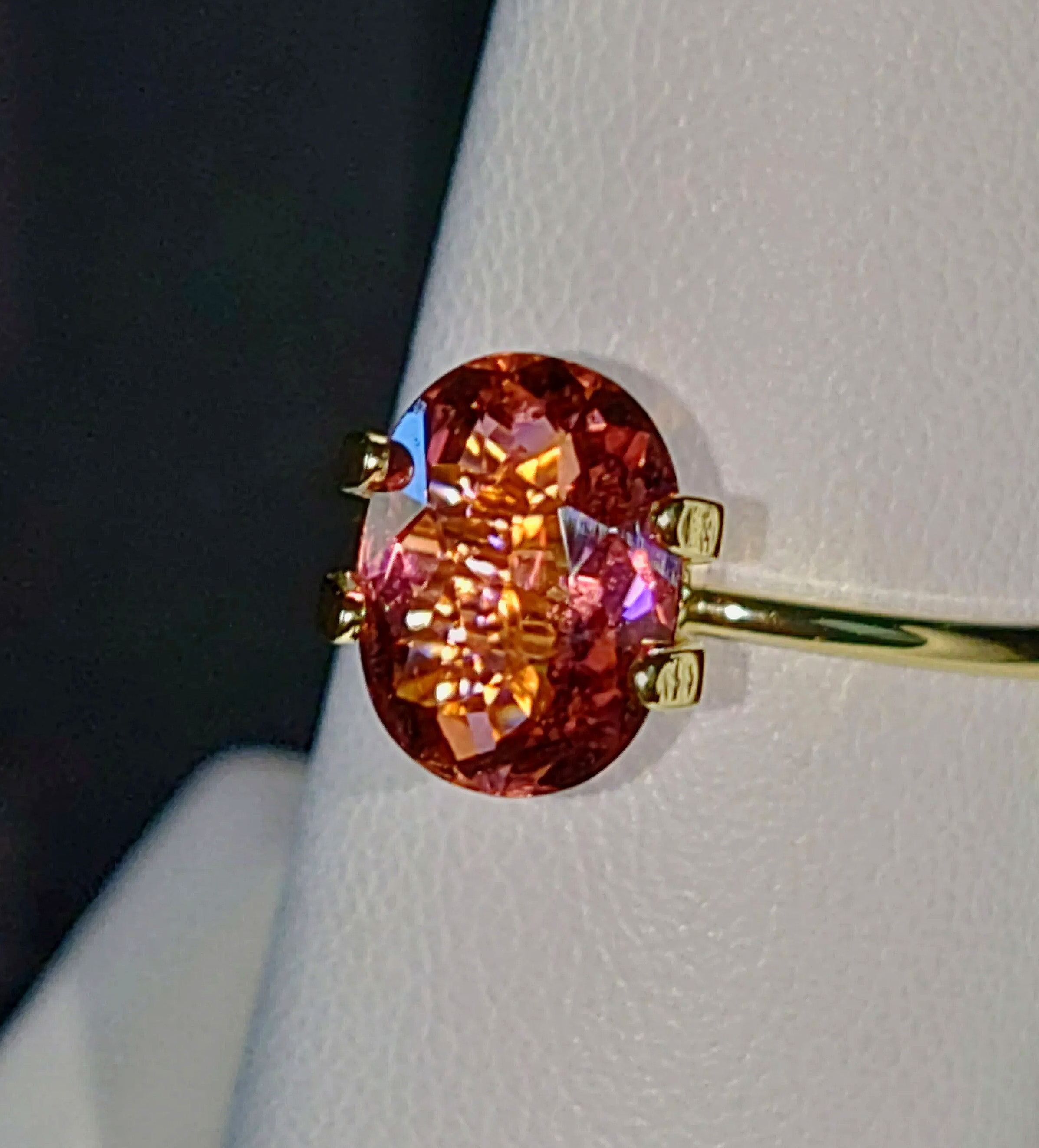 Genuine Neon Hot Pink Titanium Tourmaline 1.74ct from TheCoveAtFoxHollow.com