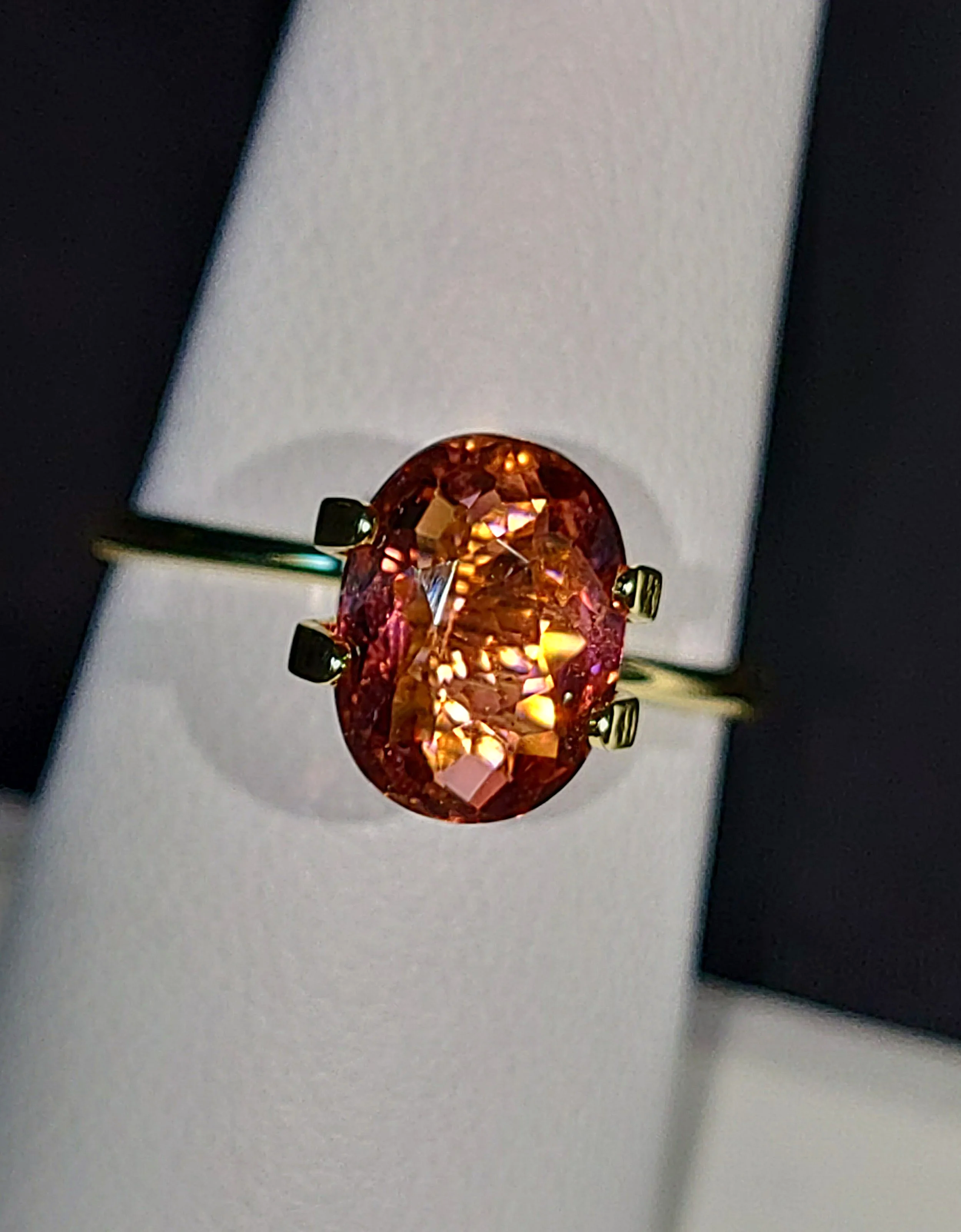 Genuine Neon Hot Pink Titanium Tourmaline 1.74ct from TheCoveAtFoxHollow.com