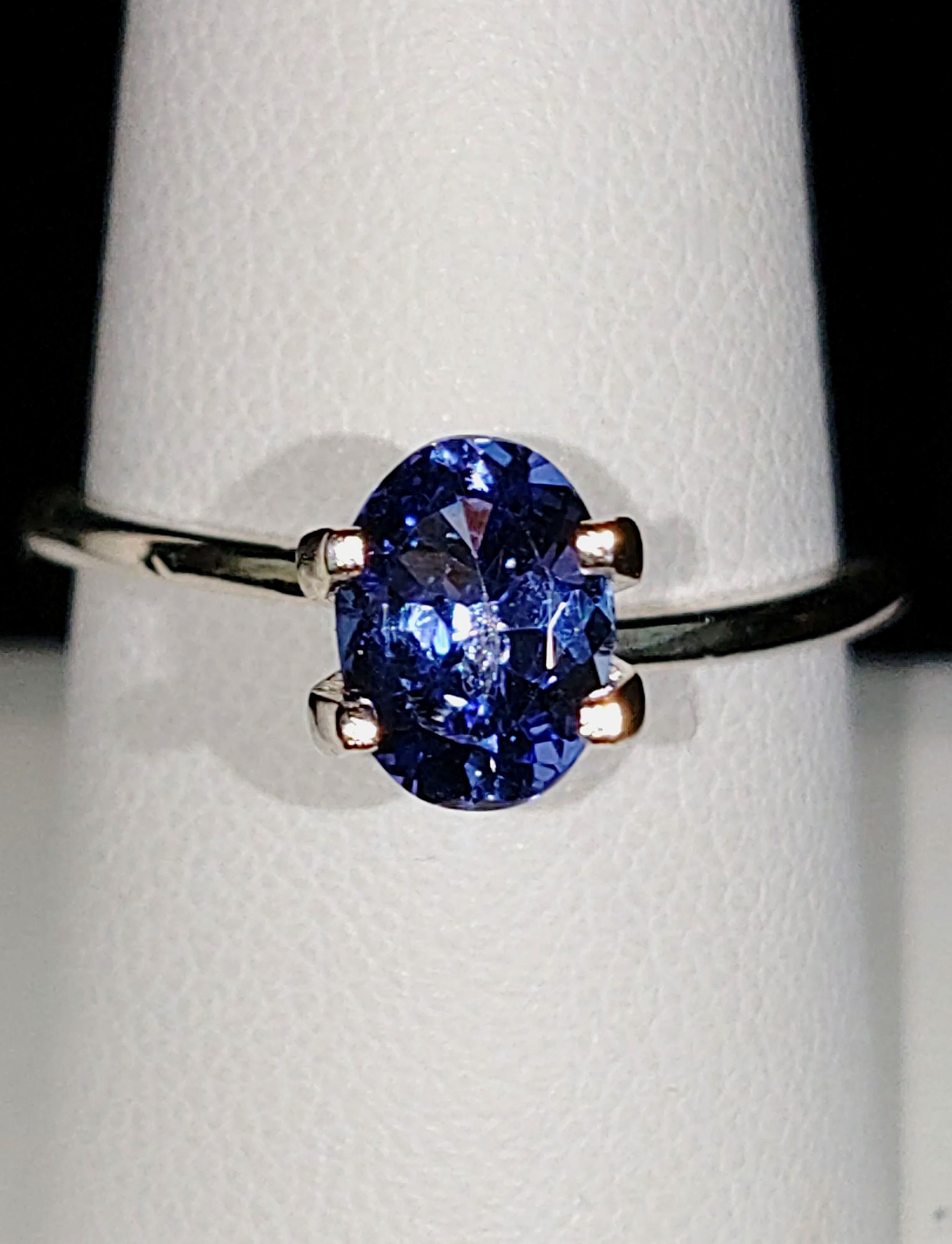 Genuine Tanzanite 1.06ct from TheCoveAtFoxHollow.com