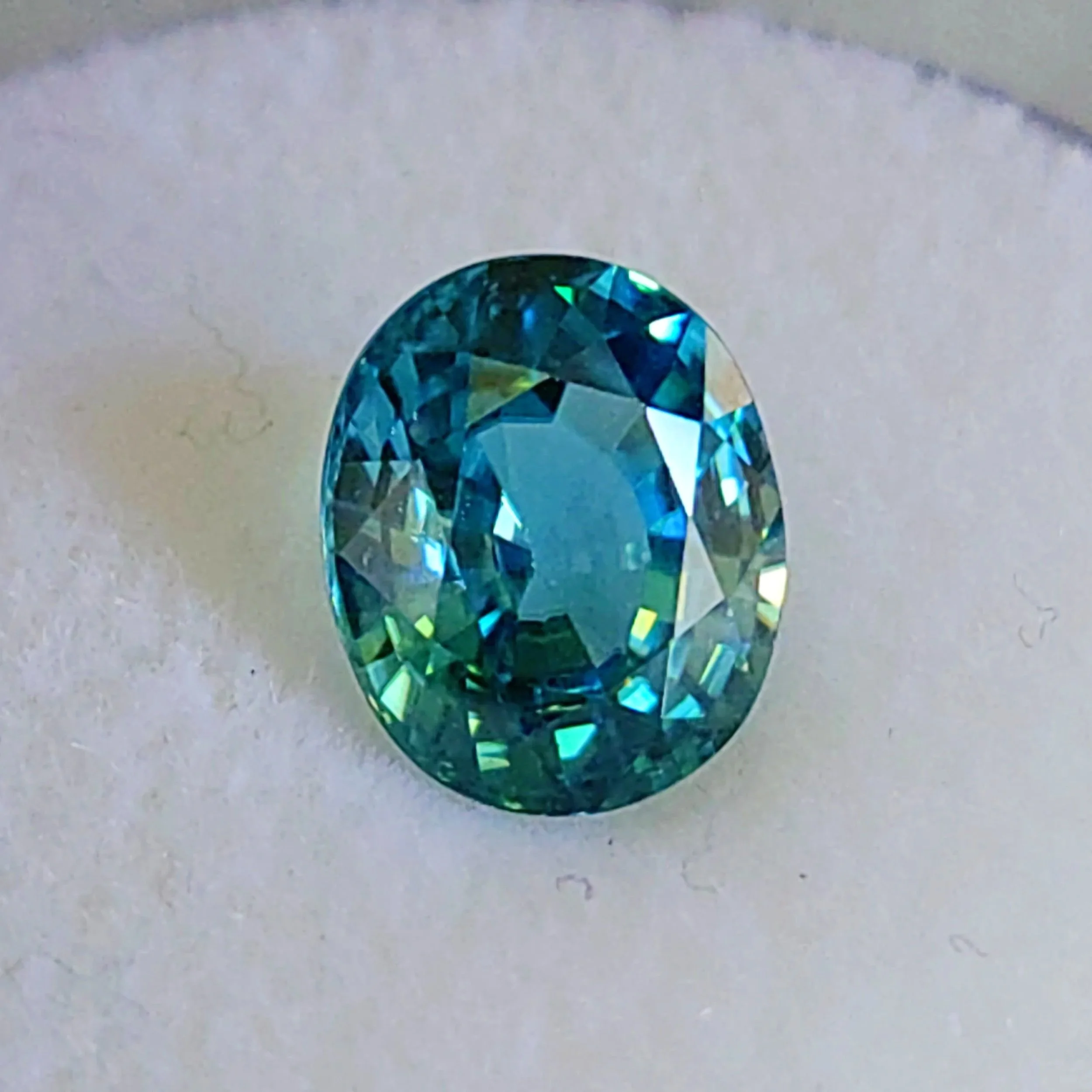 Genuine Blue Zircon 3.64ct from thecoveatfoxhollow.com