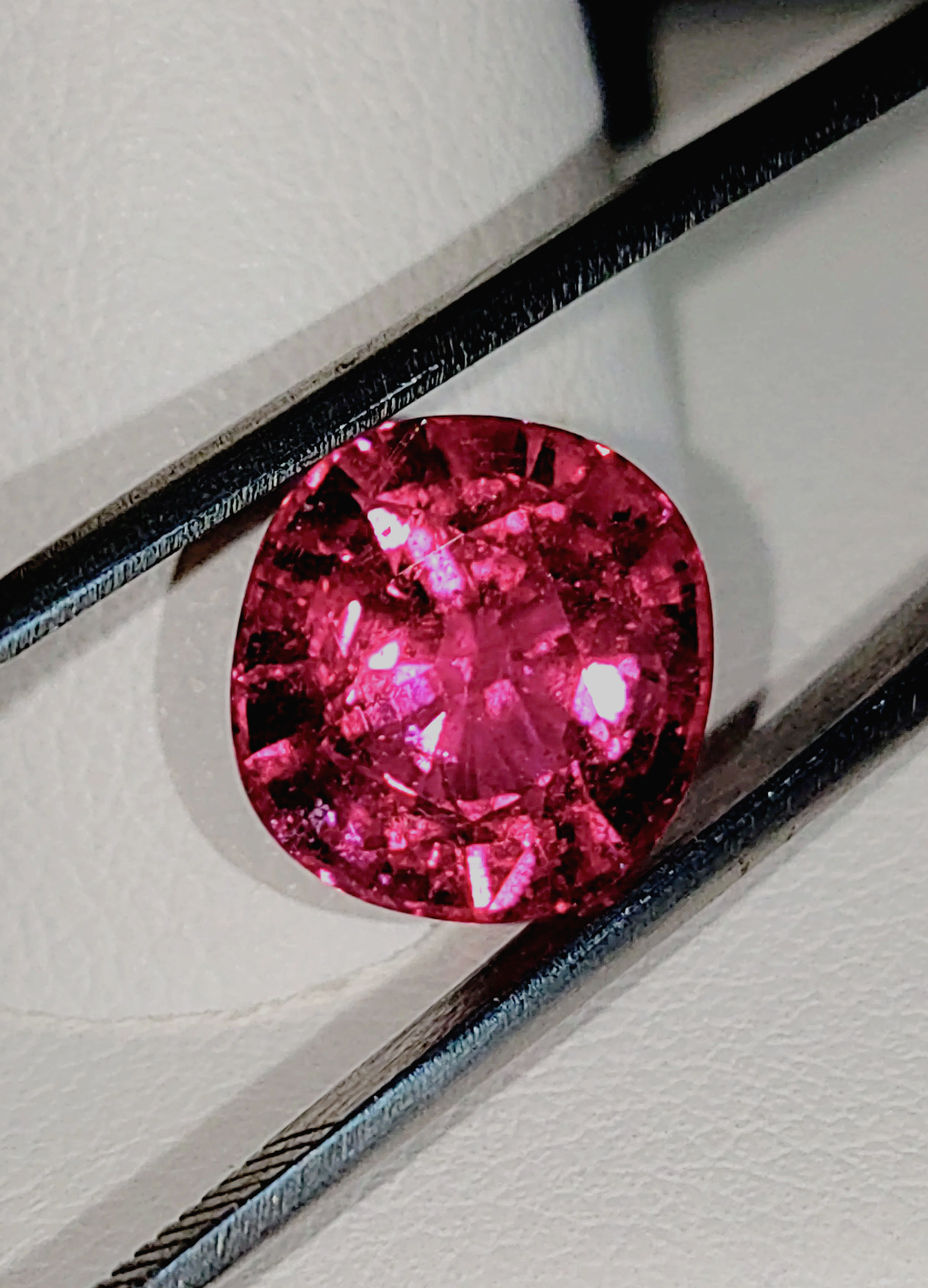 GIA Certified Genuine Rubellite Tourmaline 4.27ct from TheCoveAtFoxHollow.com