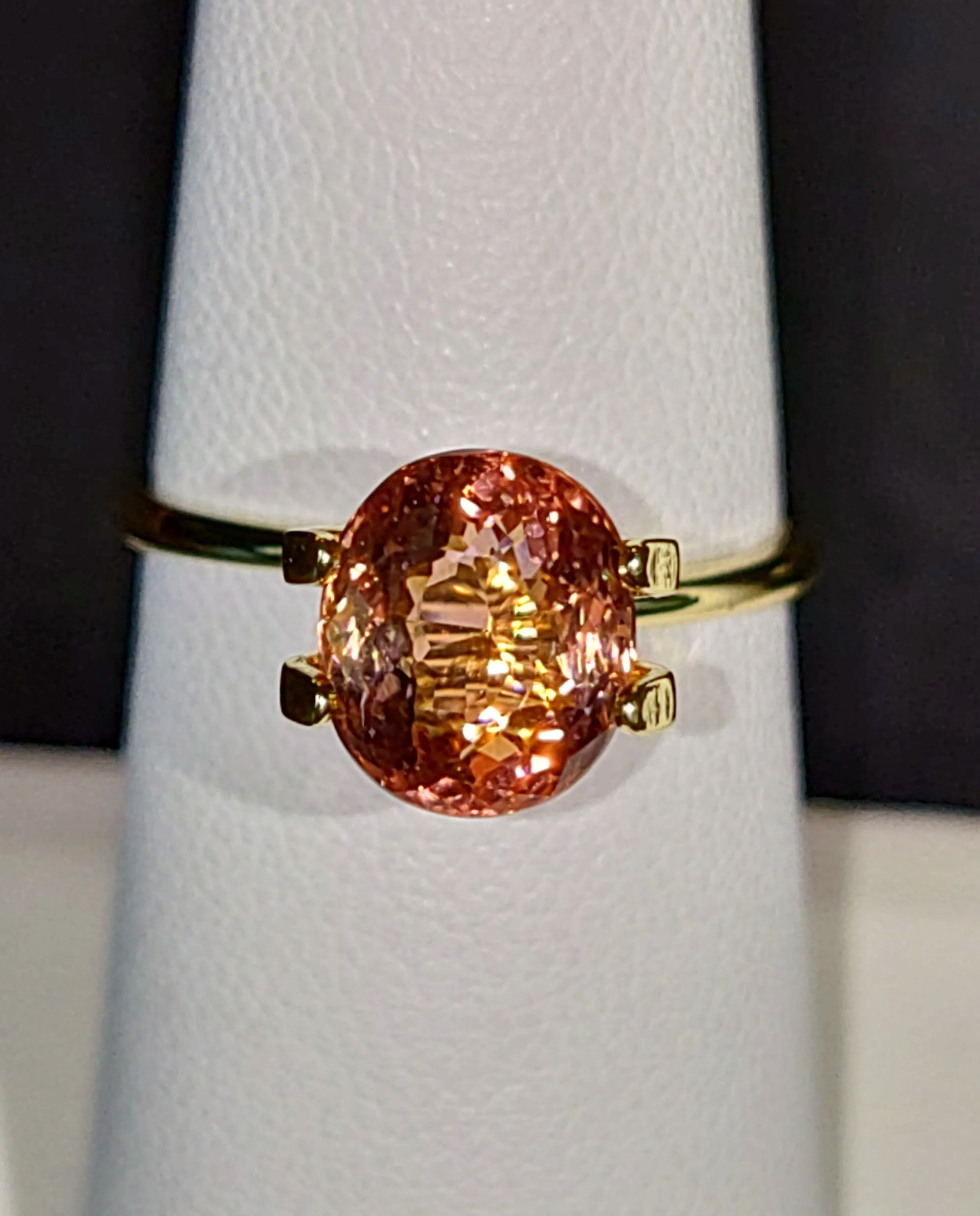 Genuine Neon Pink Orange Titanium Tourmaline 2.50ct