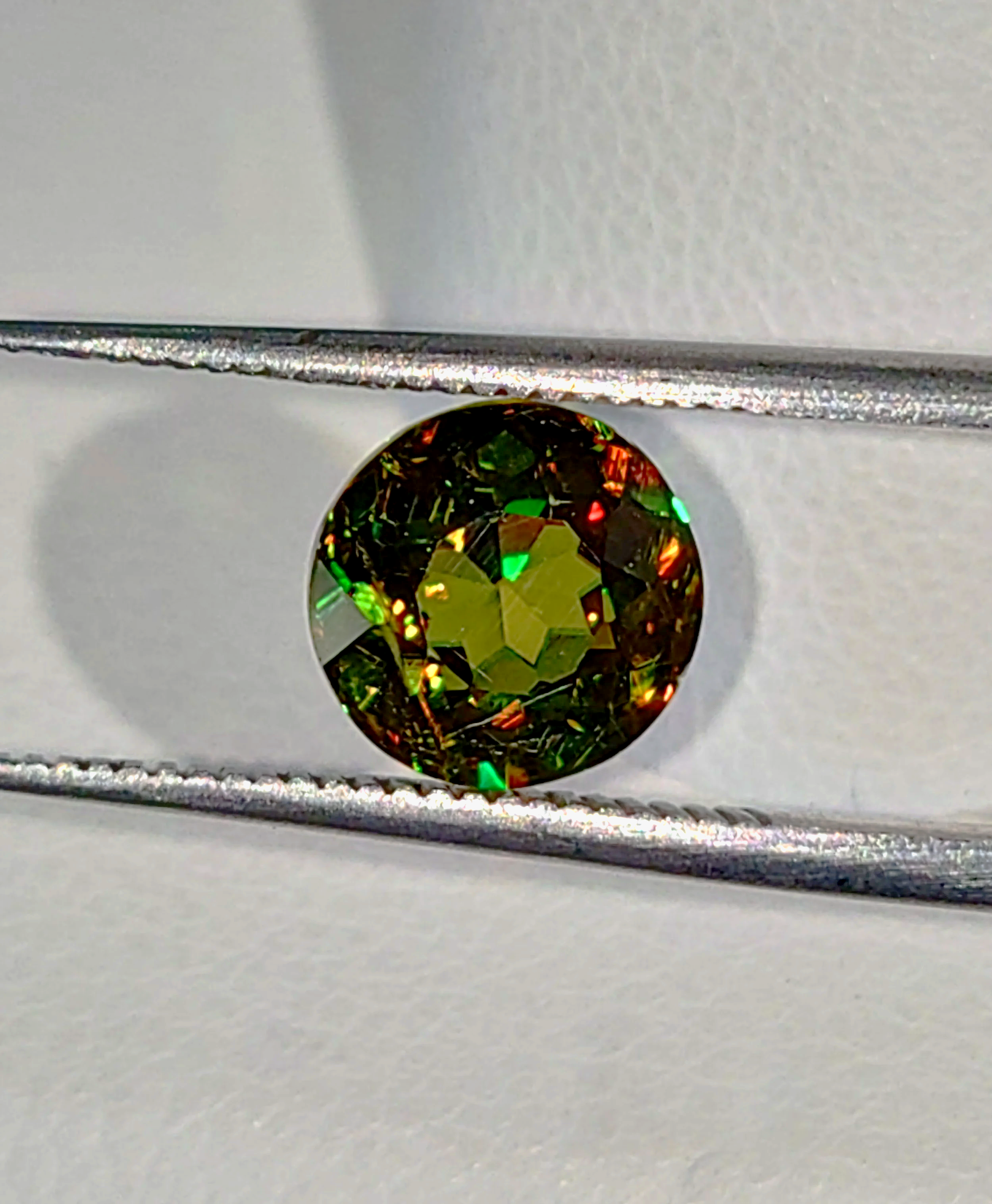 Genuine Color Change Sphene 2ct from TheCoveAtFoxHollow.com