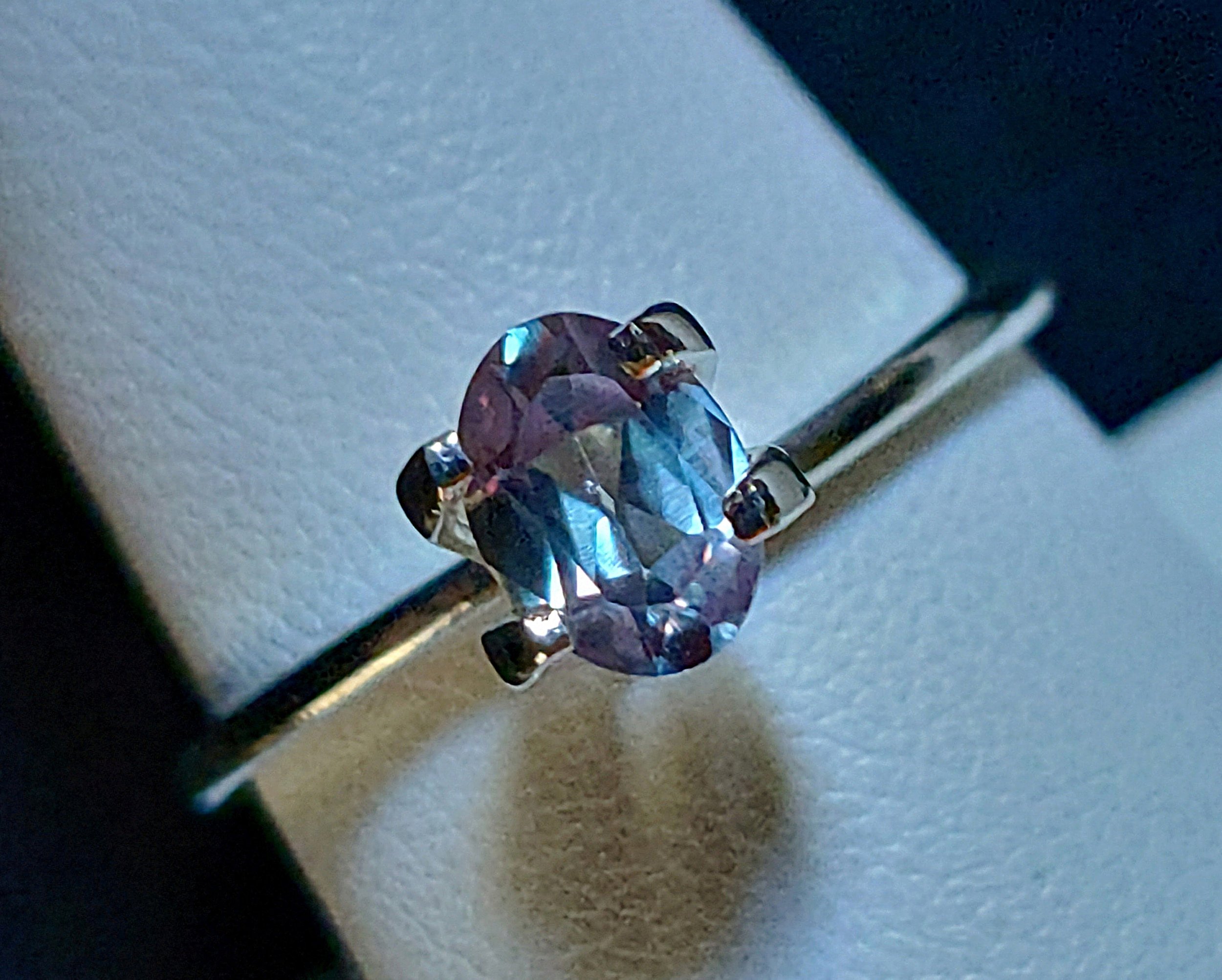 Genuine Alexandrite .87ct from TheCoveAtFoxHollow.com