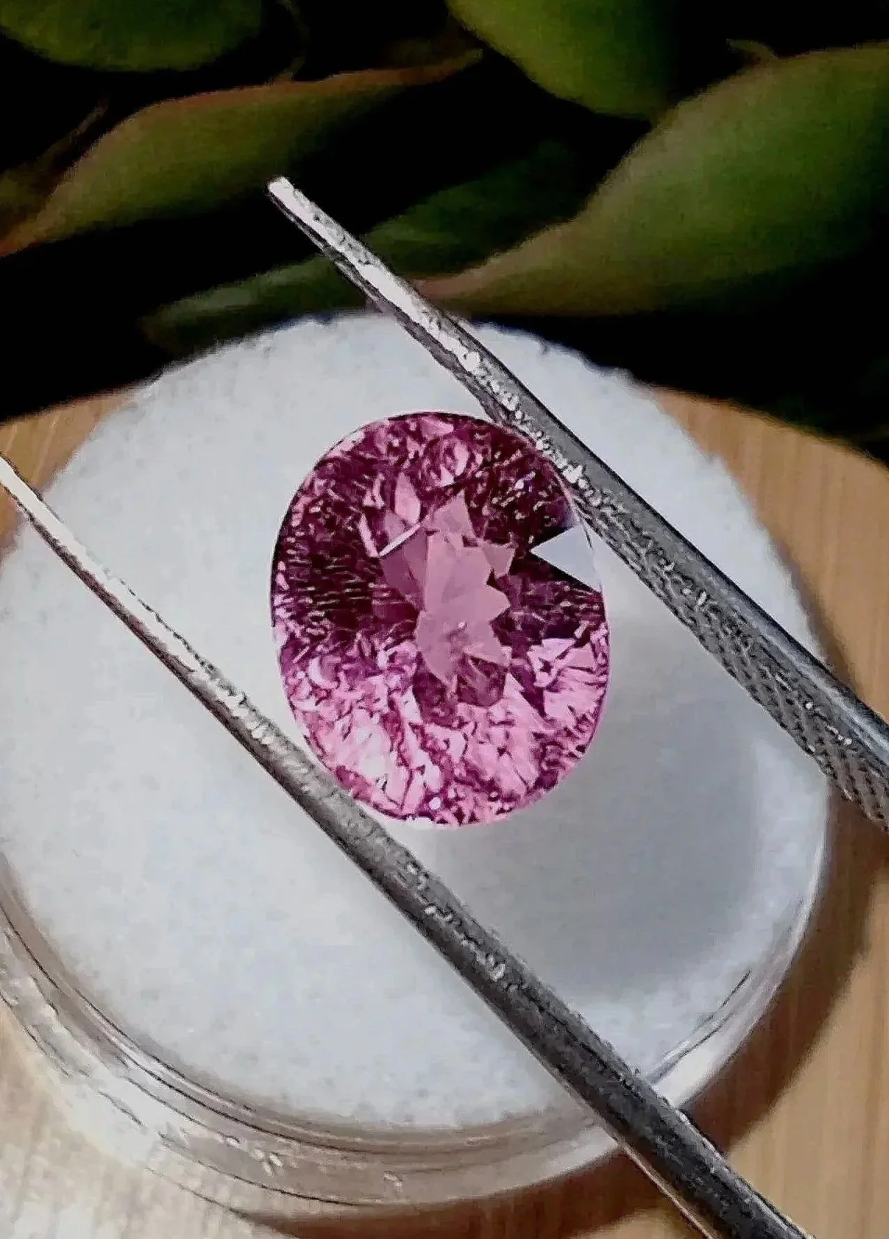 Genuine Neon Hot Pink Titanium Tourmaline 2.58ct TheCoveAtFoxHollow.com