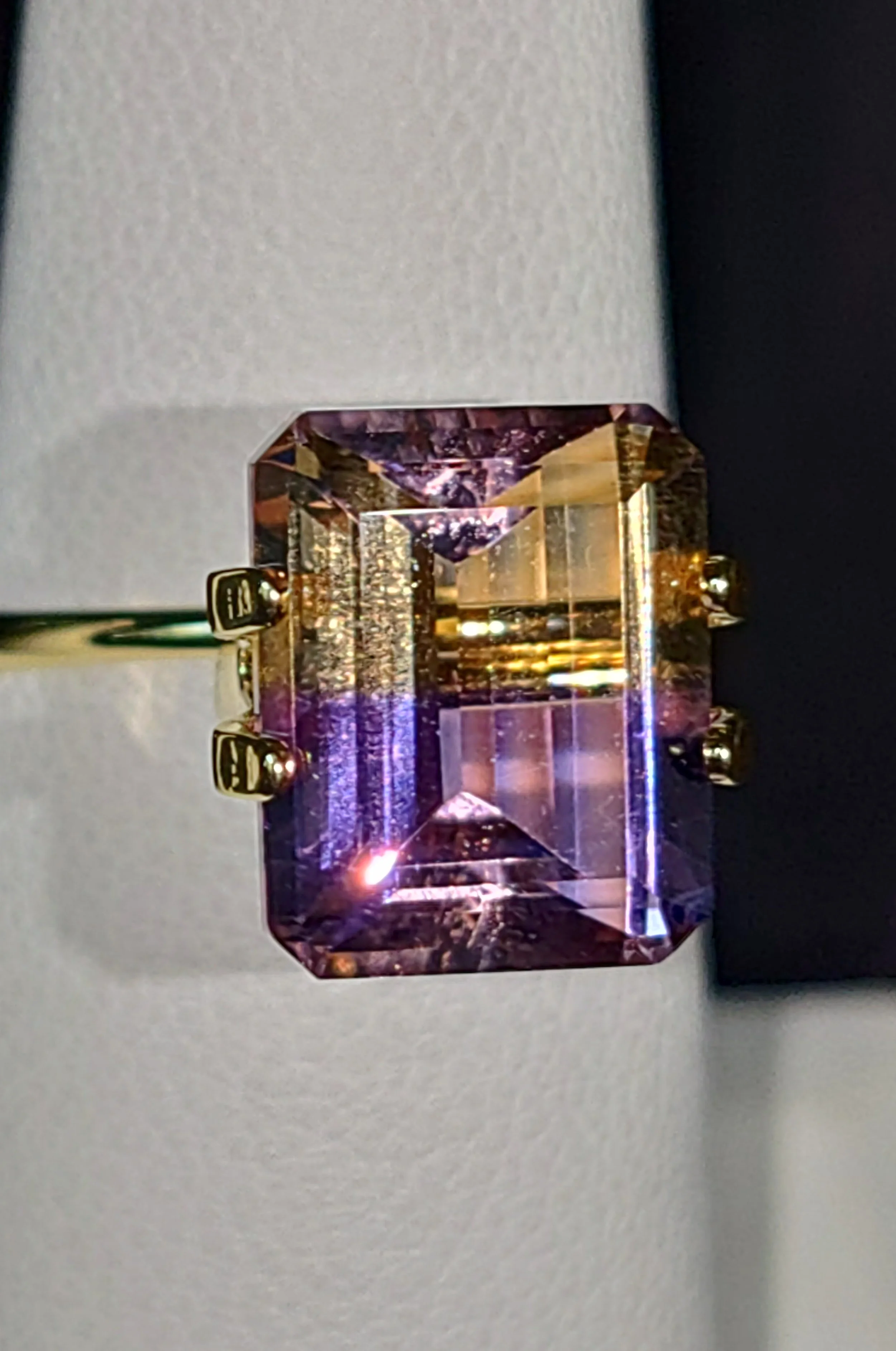 Genuine Ametrine 4.40ct from TheCoveAtFoxHollow.com
