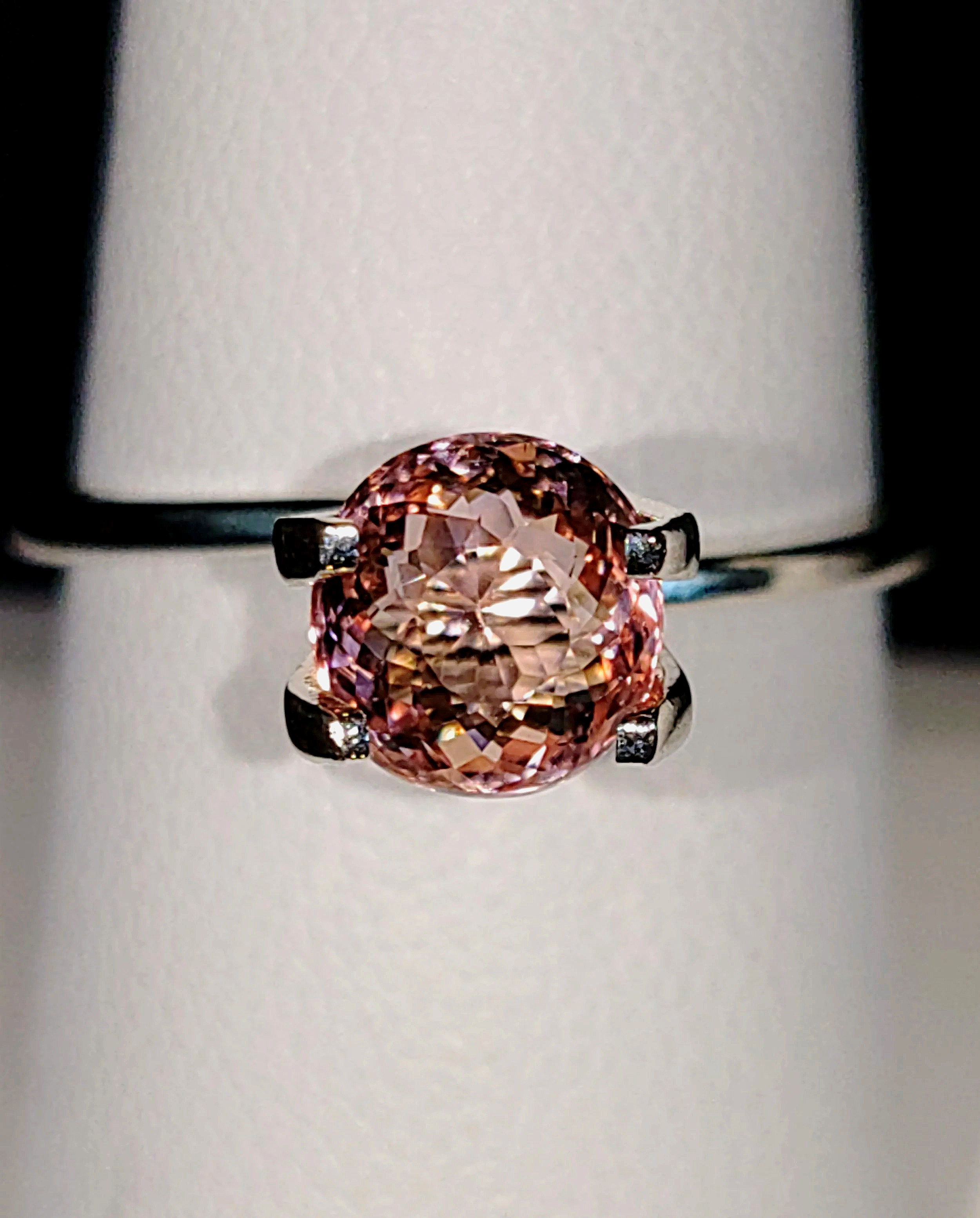 Genuine Neon Pink Titanium Tourmaline 1.43ct from TheCoveAtFoxHollow.com