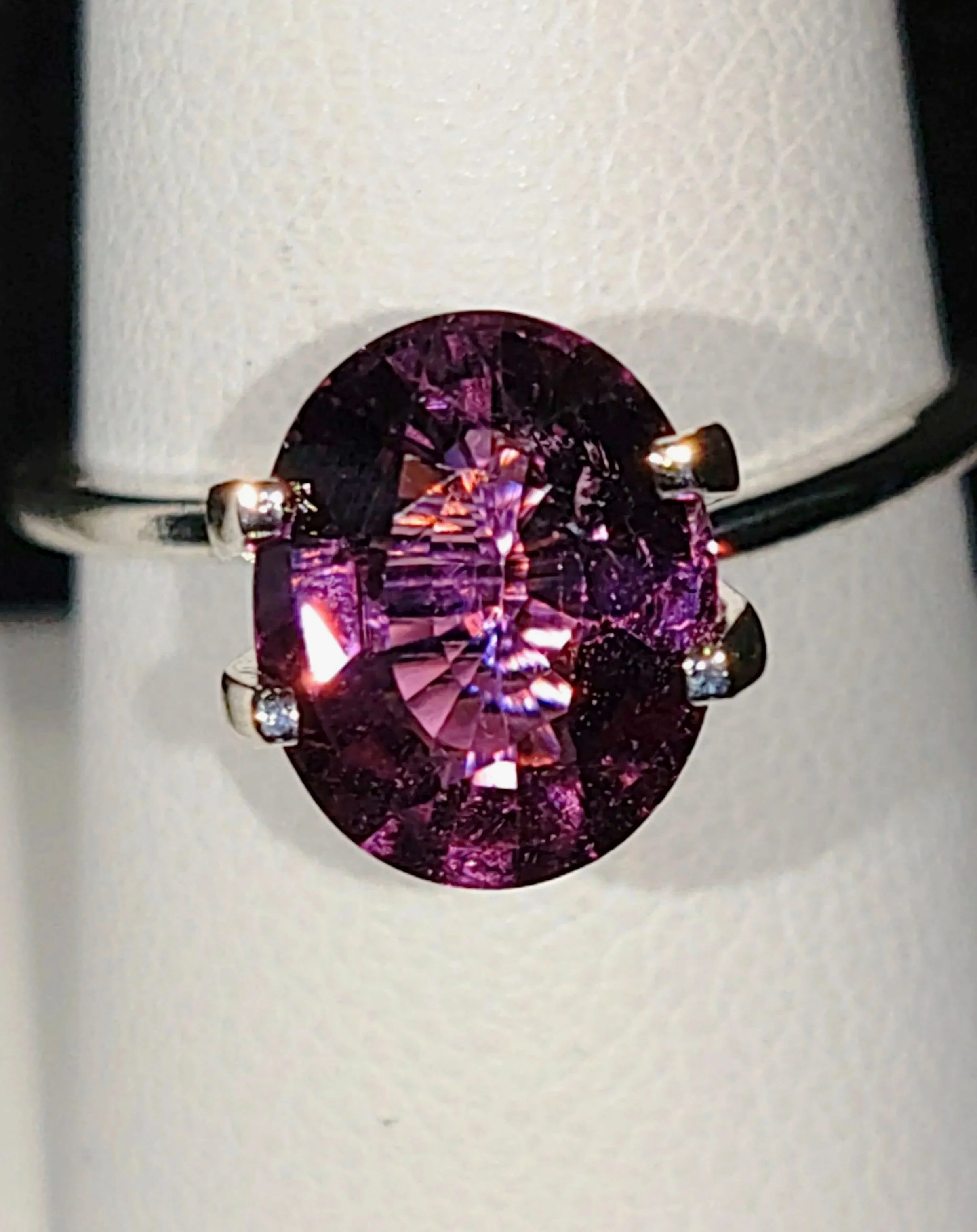 GIA Certified Genuine Purple Cuprian Tourmaline 2.64ct from TheCoveAtFoxHollow.com