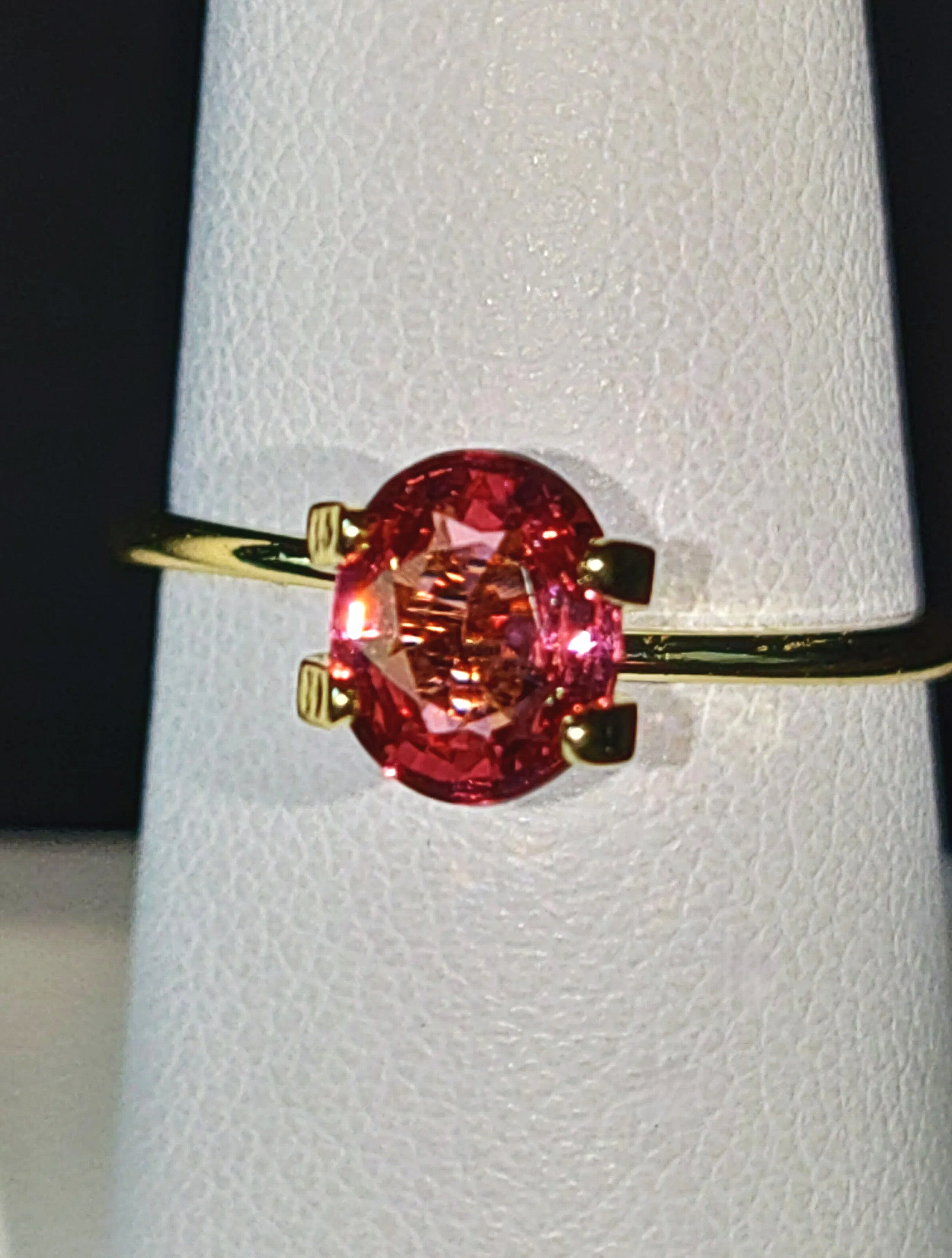 Genuine Red Zircon .95ct from TheCoveAtFoxHollow.com