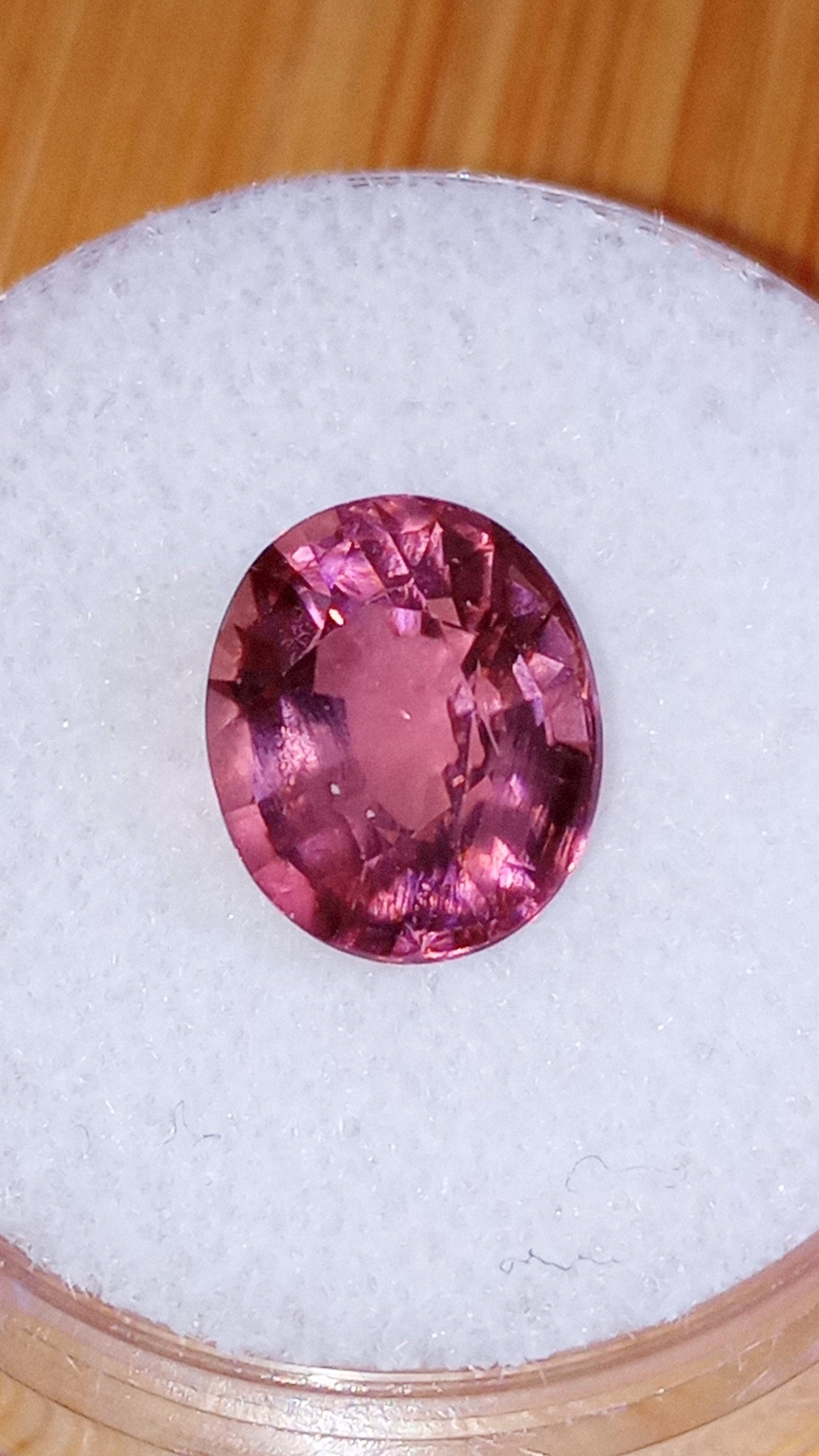 Genuine Pink Orange Padparadscha Congolese Tourmaline 3.26ct from thecoveatfoxhollow.com