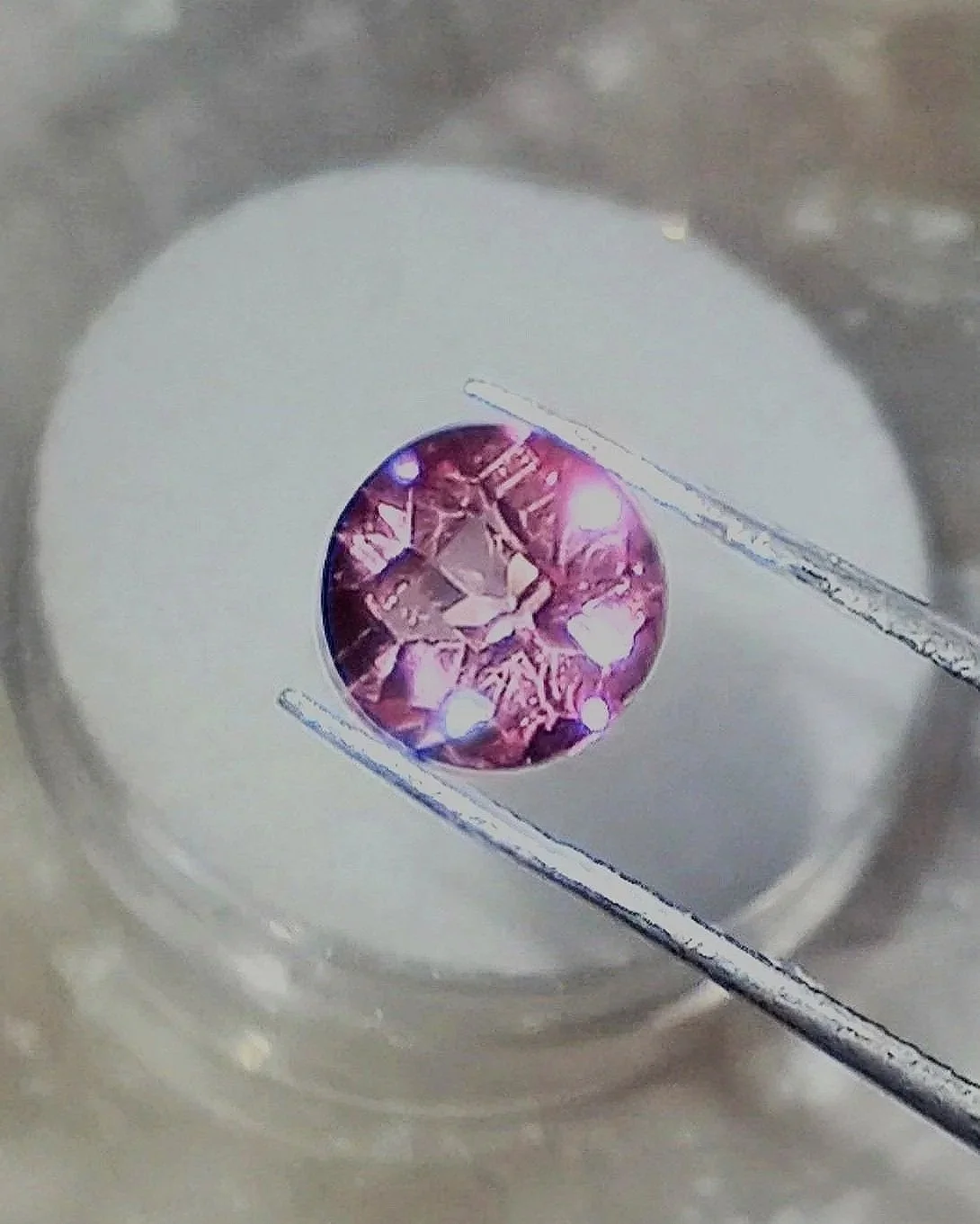 Genuine Mystic Pure Pink Treated Topaz 1.58ct from TheCoveAtFoxHollow.com