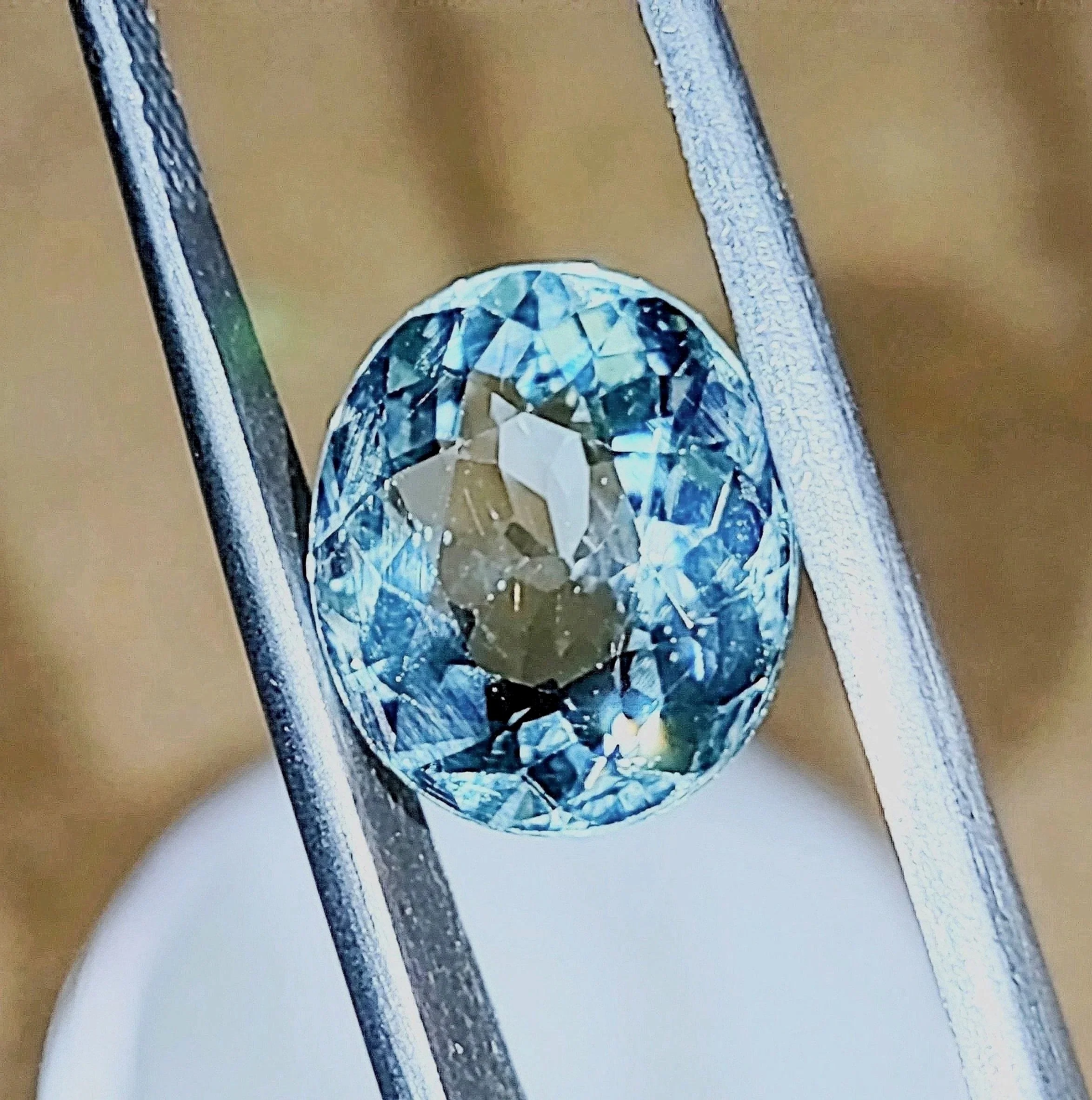 Genuine Neon Seafoam Titanium Tourmaline 3.18ct TheCoveAtFoxHollow.com