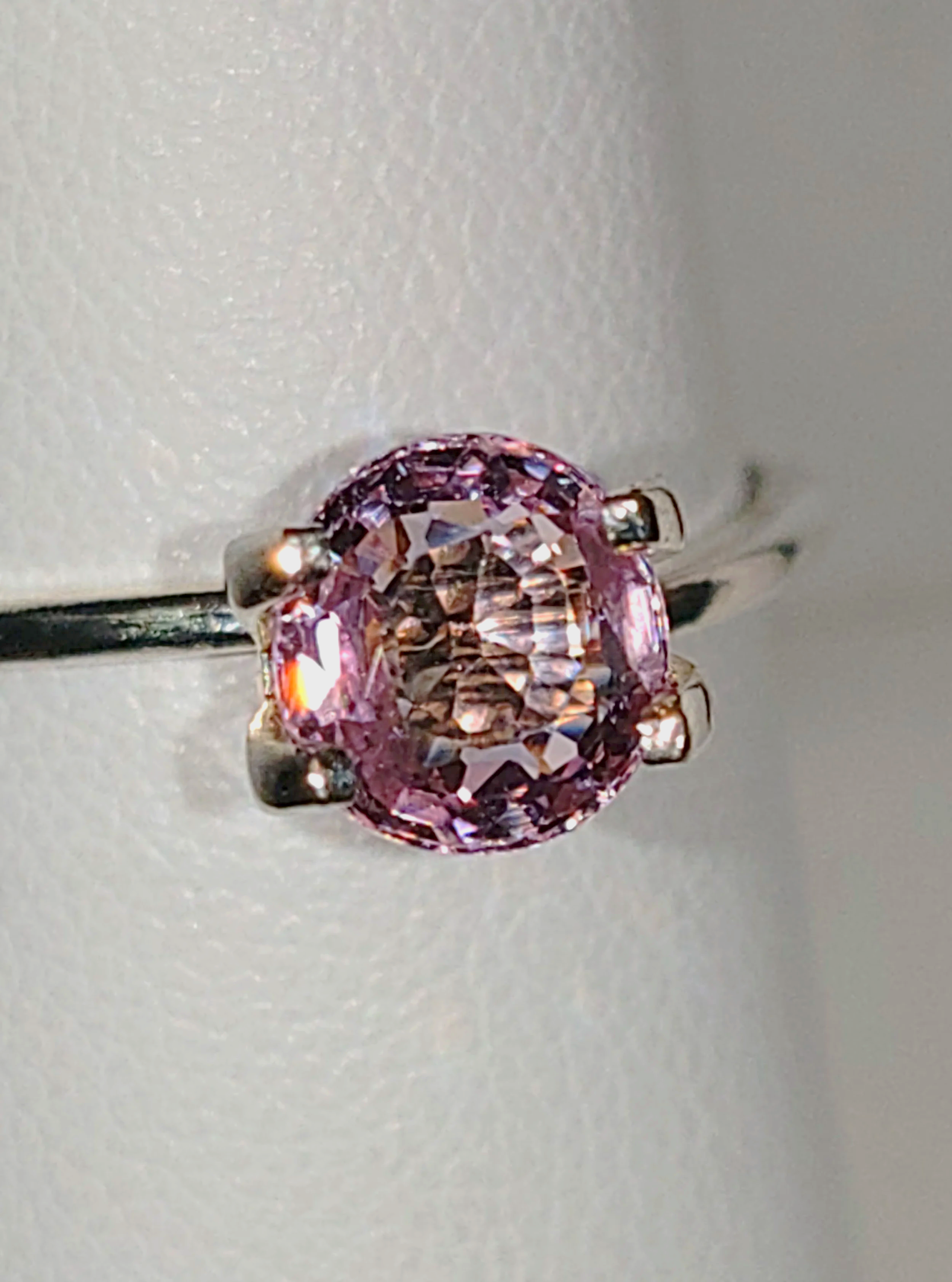 Genuine Pink Burmese Spinel 1.31ct from TheCoveAtFoxHollow.com