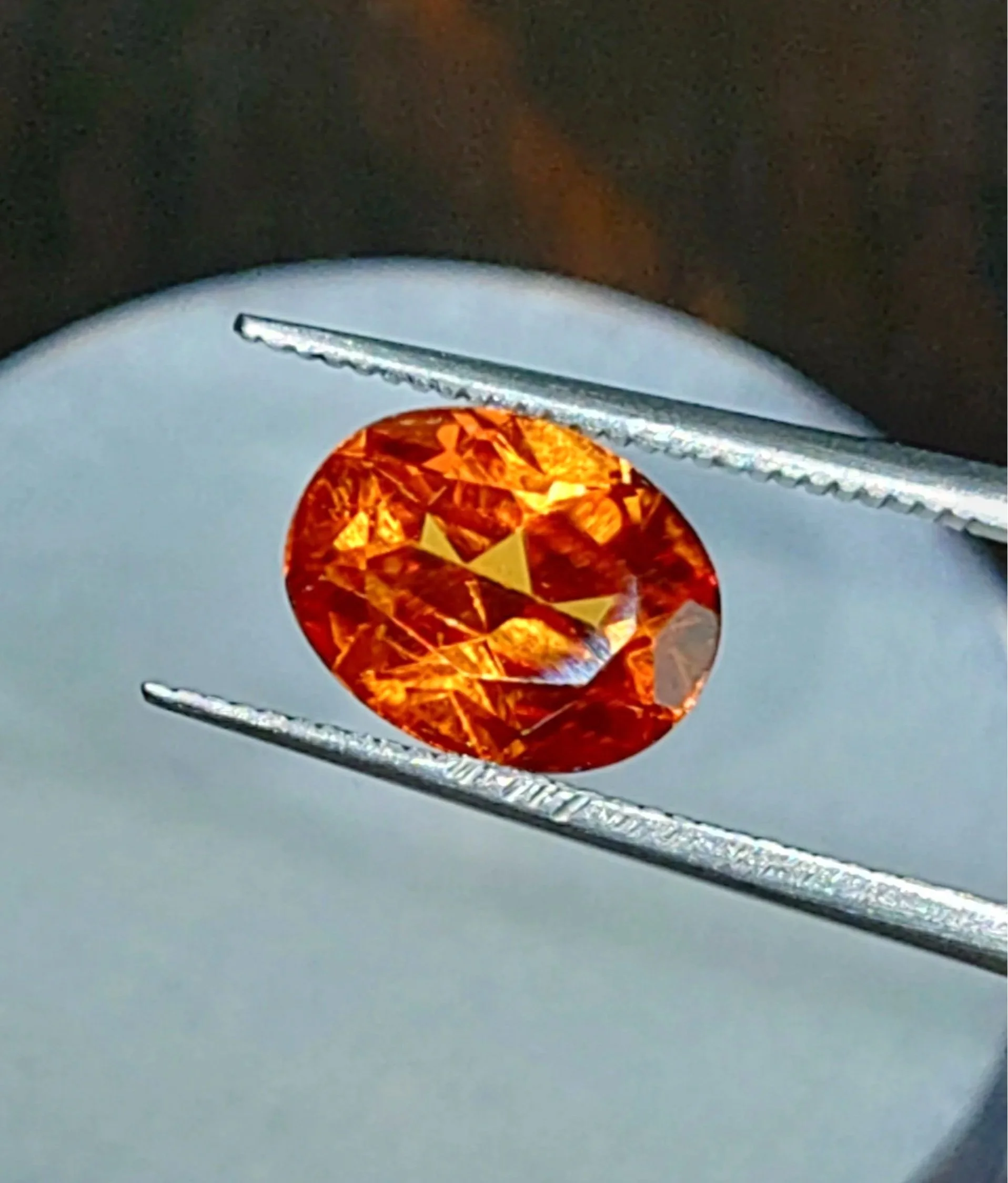 Genuine Mandarin Garnet 2.37ct from TheCoveAtFoxHollow.com