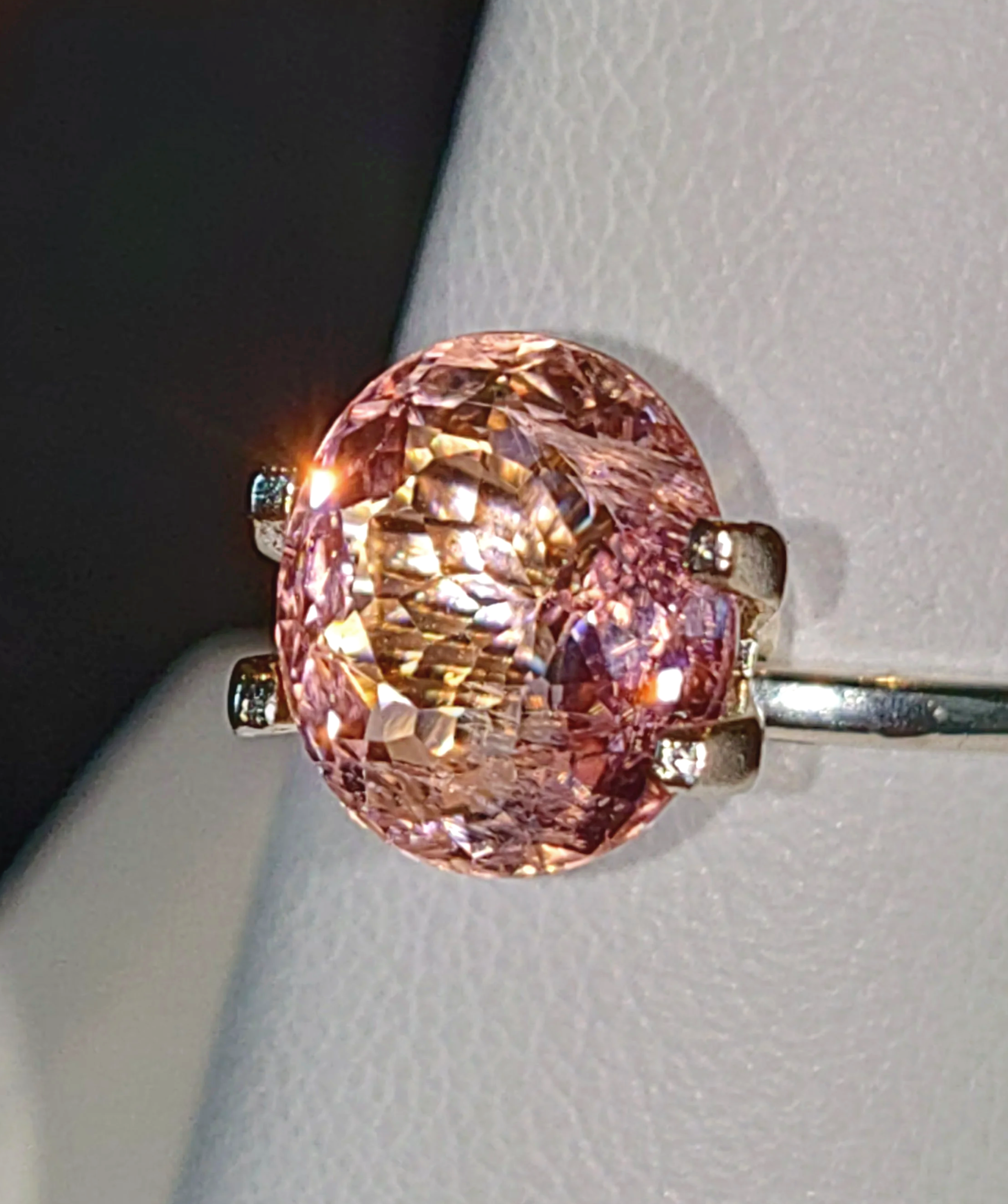 Genuine Neon Pink Titanium Tourmaline 2.93ct - TheCoveAtFoxHollow.com