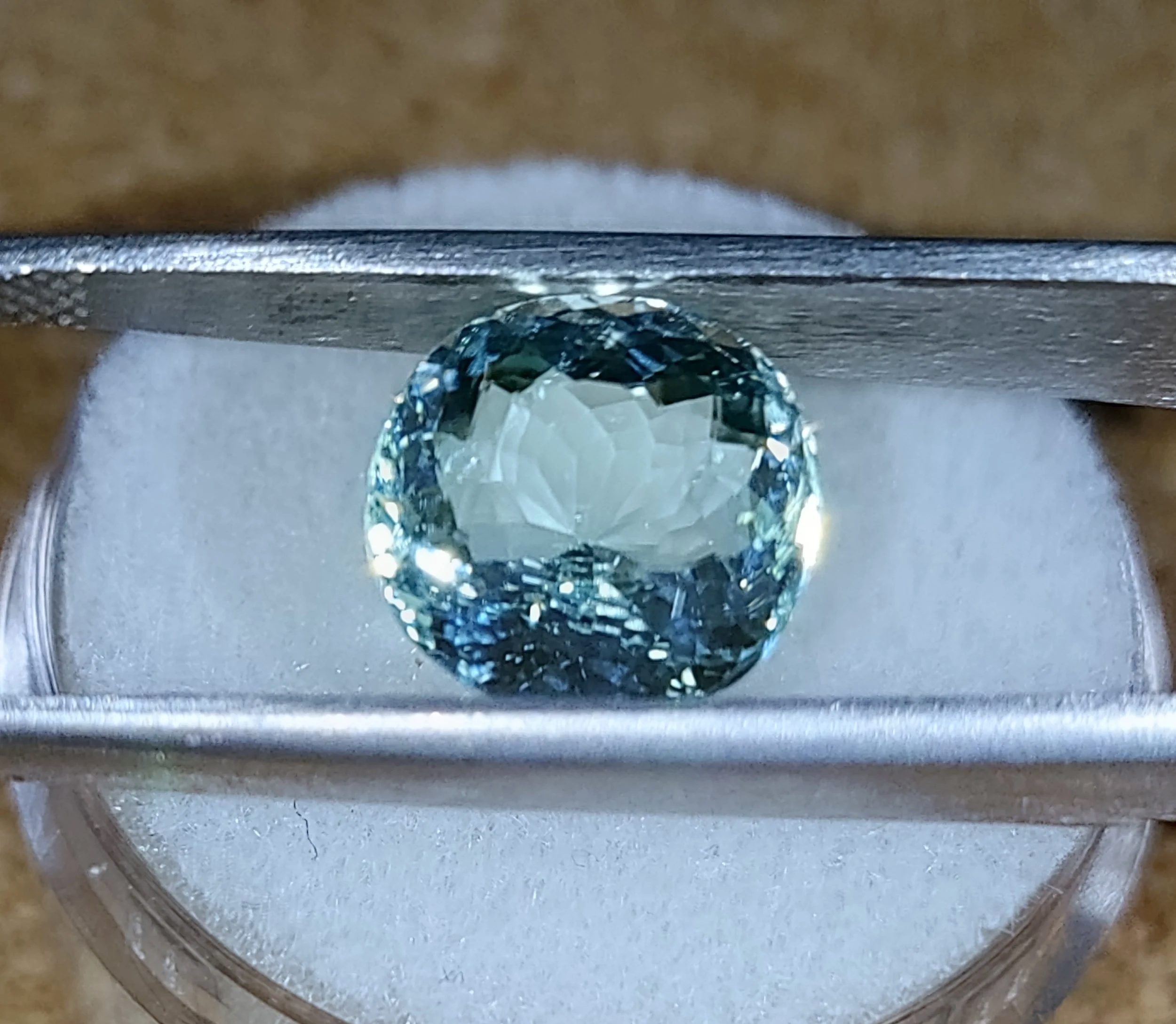 GIA Certified Genuine Neon Seafoam Titanium Tourmaline 3.81ct from TheCoveAtFoxHollow.com