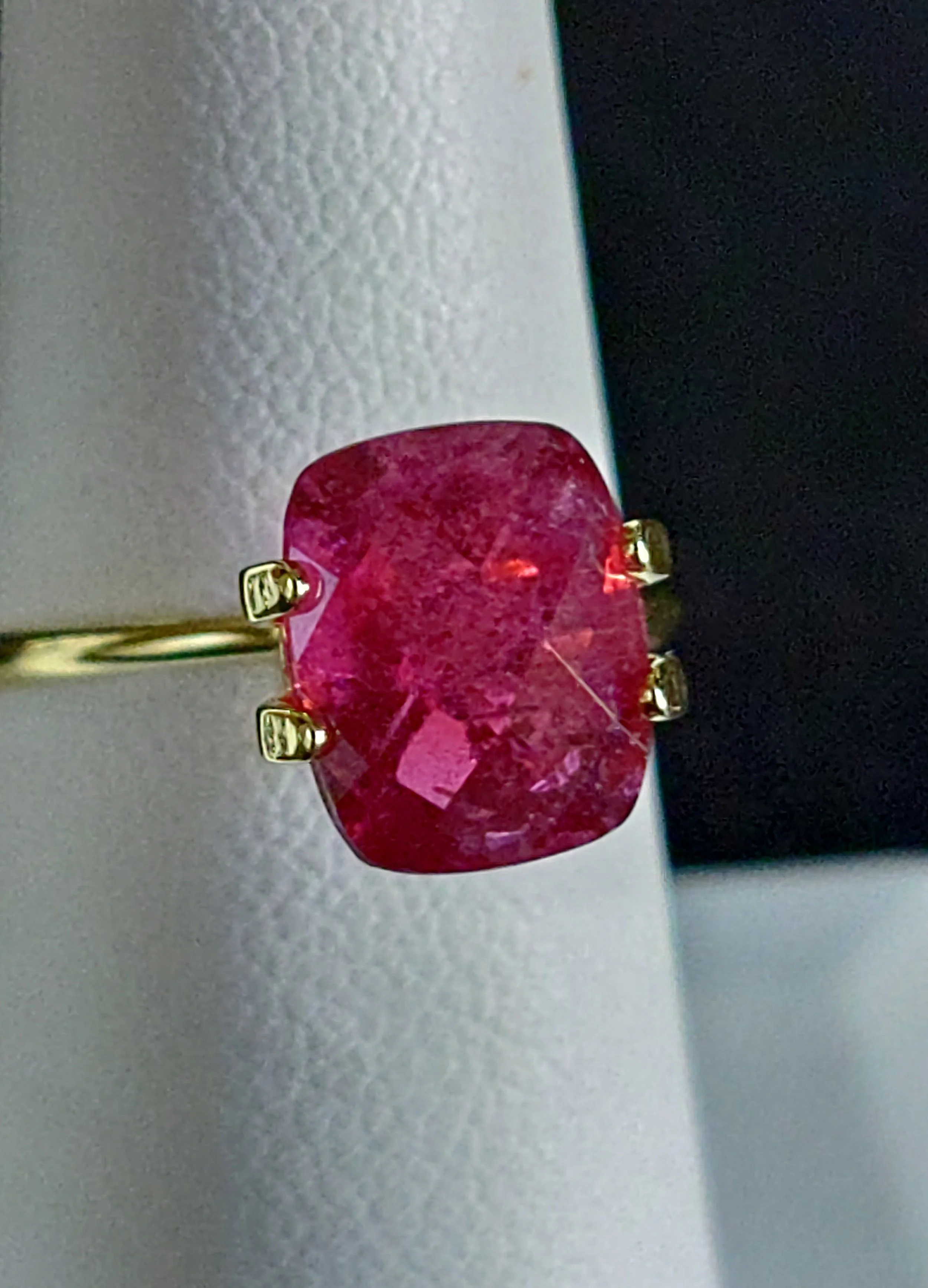 Genuine Cuprian Rubellite Tourmaline 3.34ct from TheCoveAtFoxHollow.com