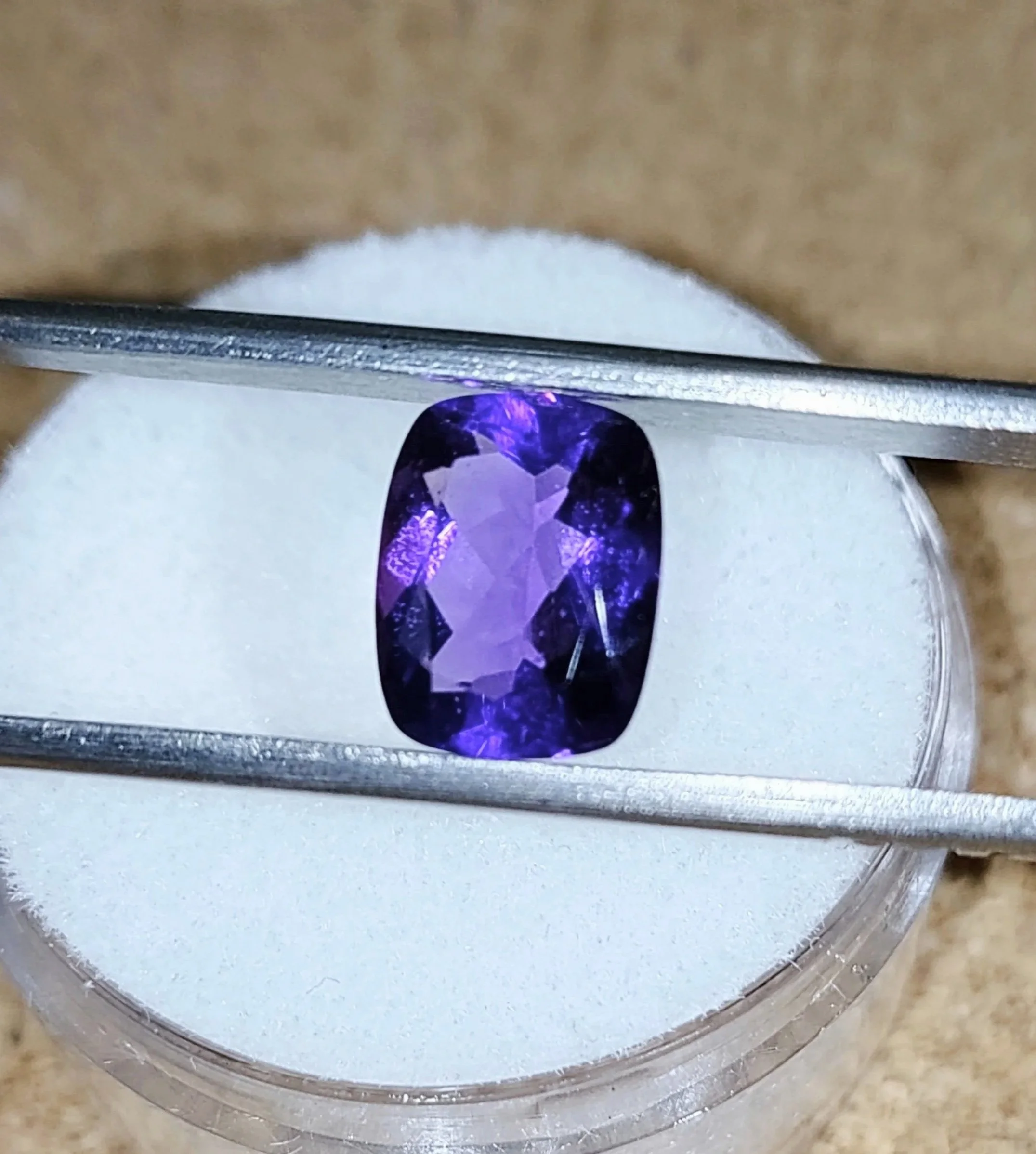 Genuine African Amethyst 1.90ct from TheCoveAtFoxHollow.com