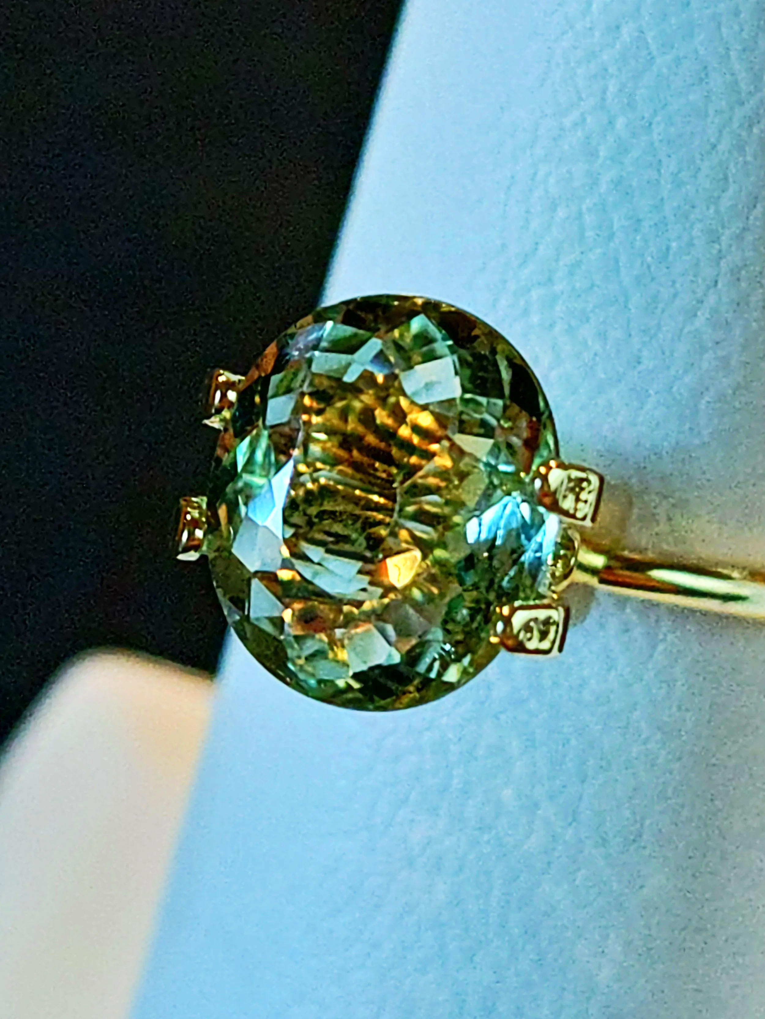 Genuine Neon Green Titanium Tourmaline 2.34ct from TheCoveAtFoxHollow.com