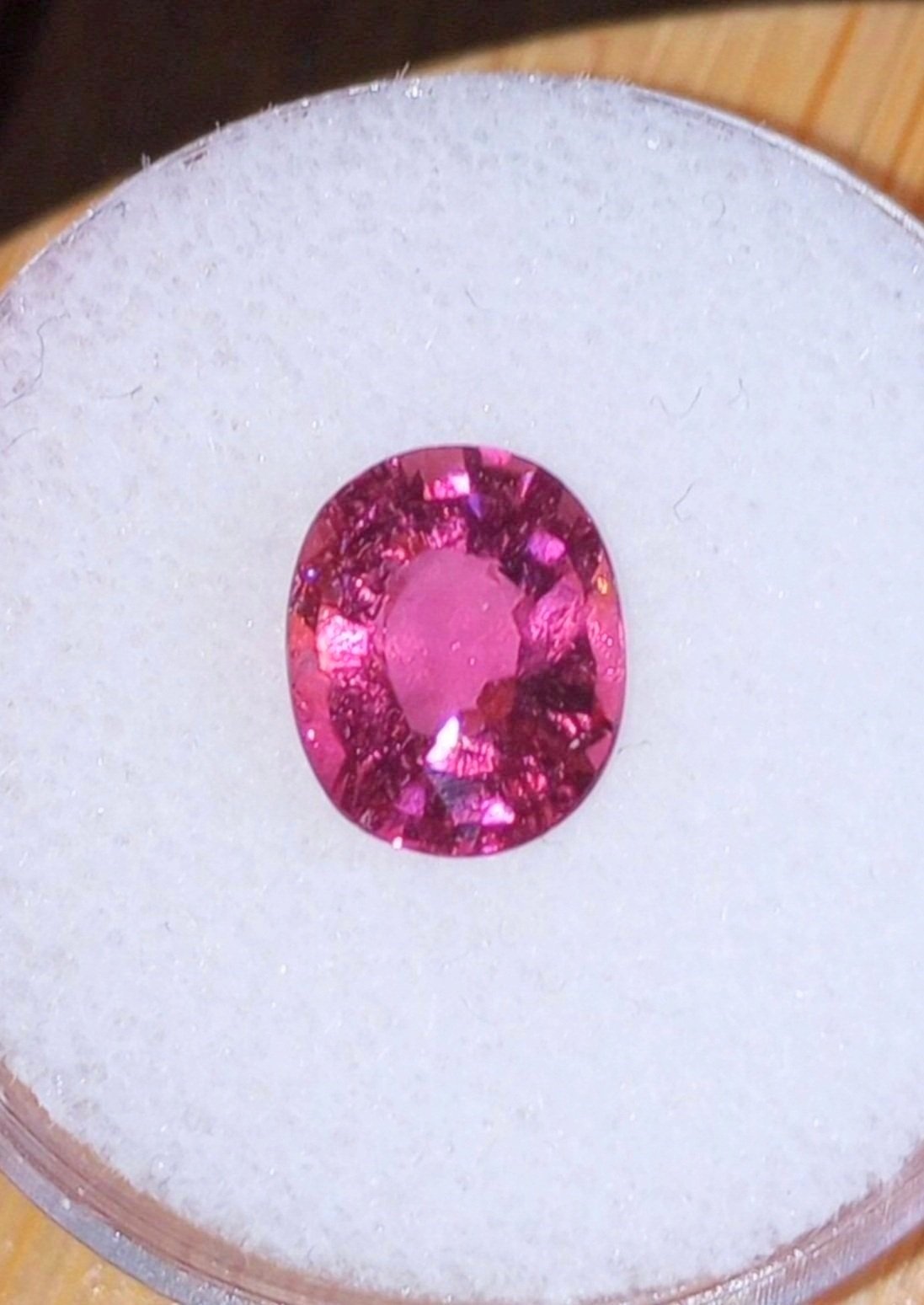 Genuine Hot Pink Congolese Tourmaline 1.90ct from thecoveatfoxhollow.com