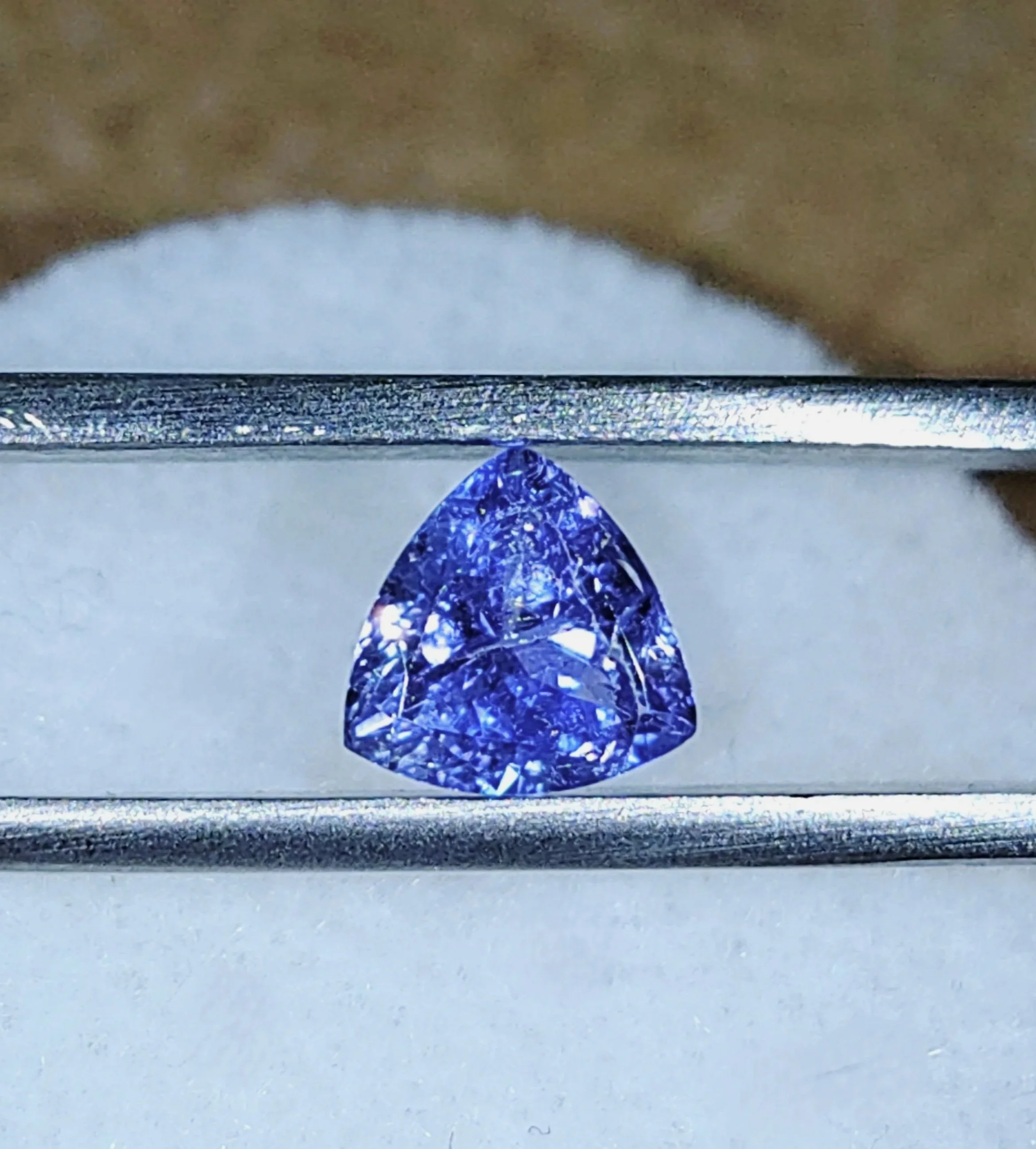 Genuine Tanzanite .89ct from TheCoveAtFoxHollow.com