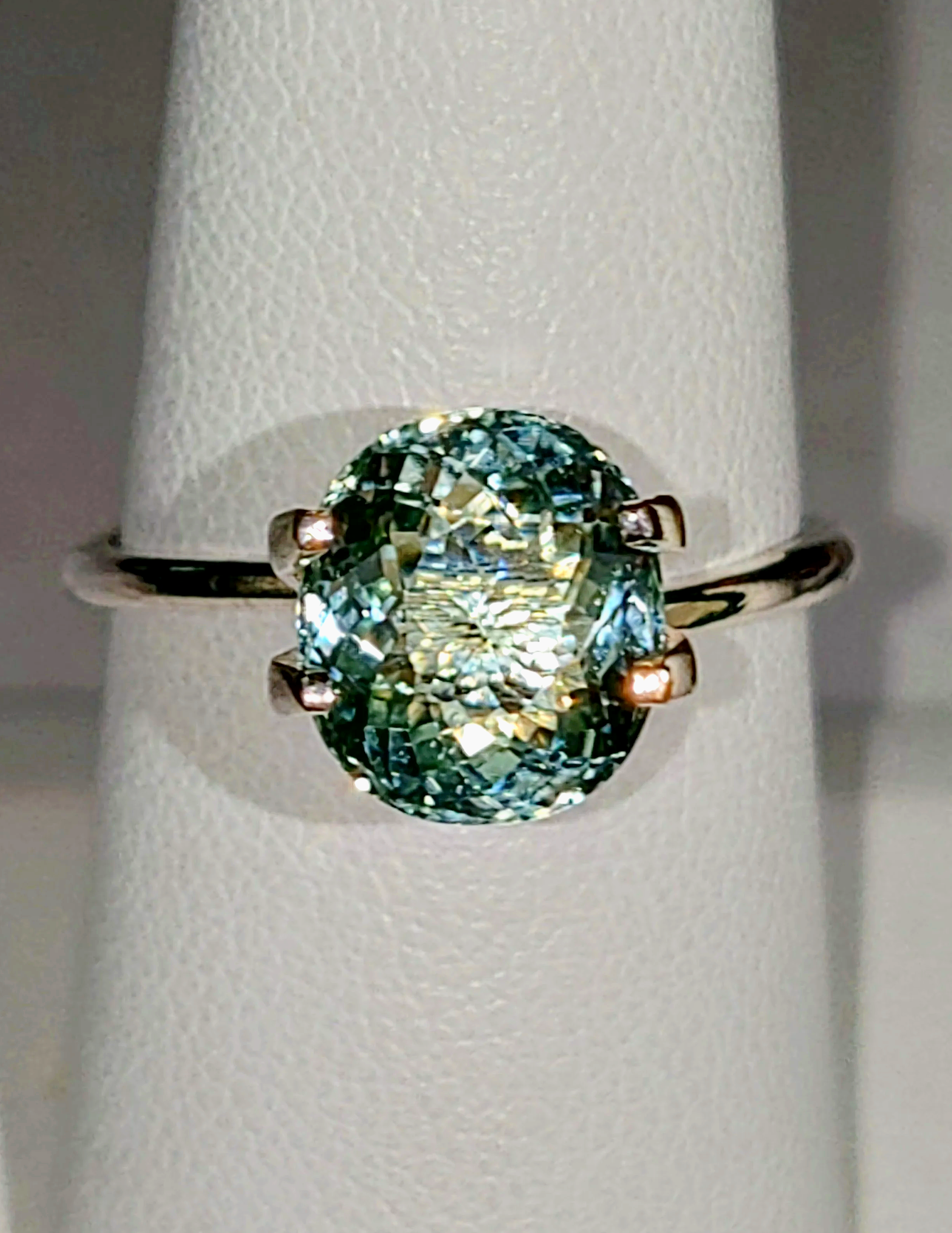 Genuine Neon Aqua Blue Titanium Tourmaline 2.94ct from TheCoveAtFoxHollow.com