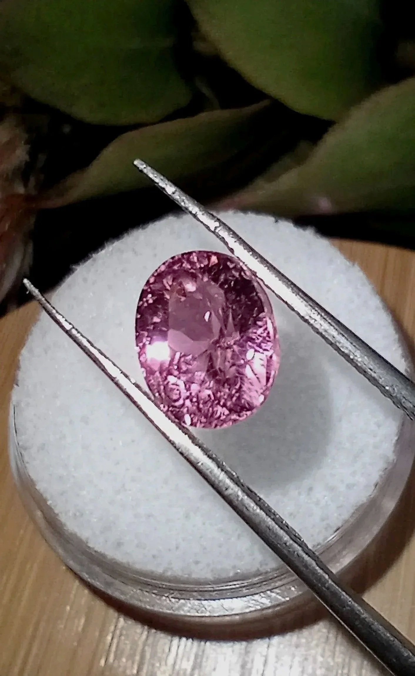 Neon Hot Pink Titanium Tourmaline 2.58ct