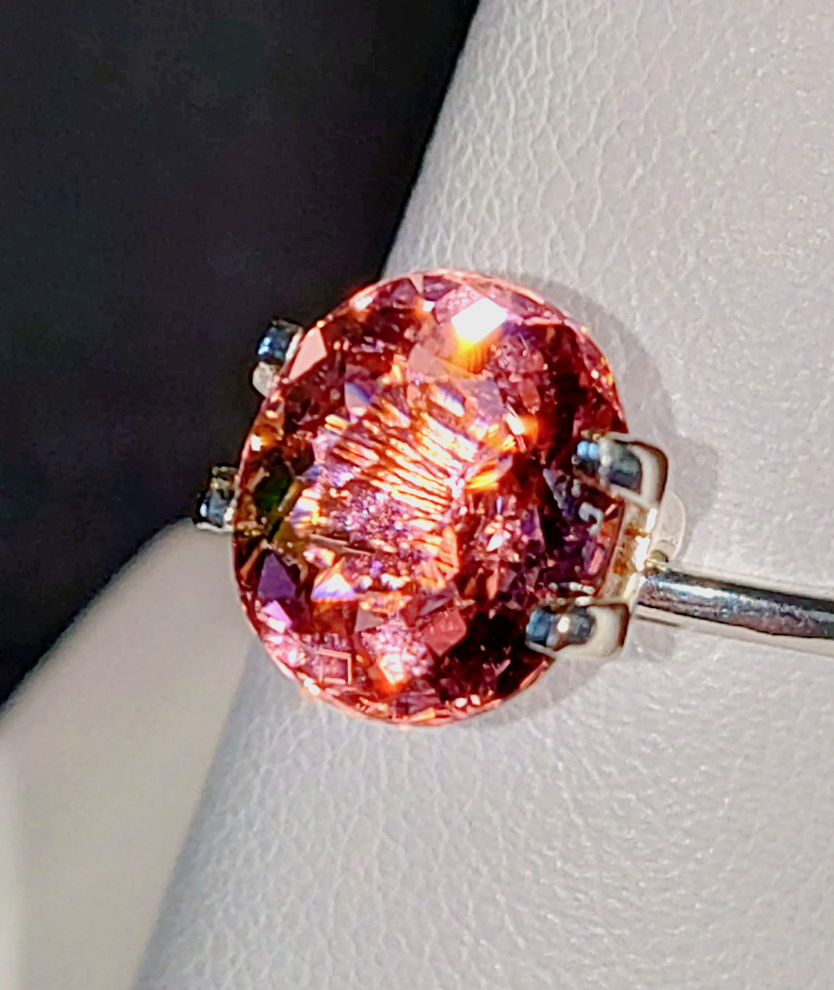 Genuine Neon Pink Titanium Tourmaline 3ct from TheCoveAtFoxHollow.com