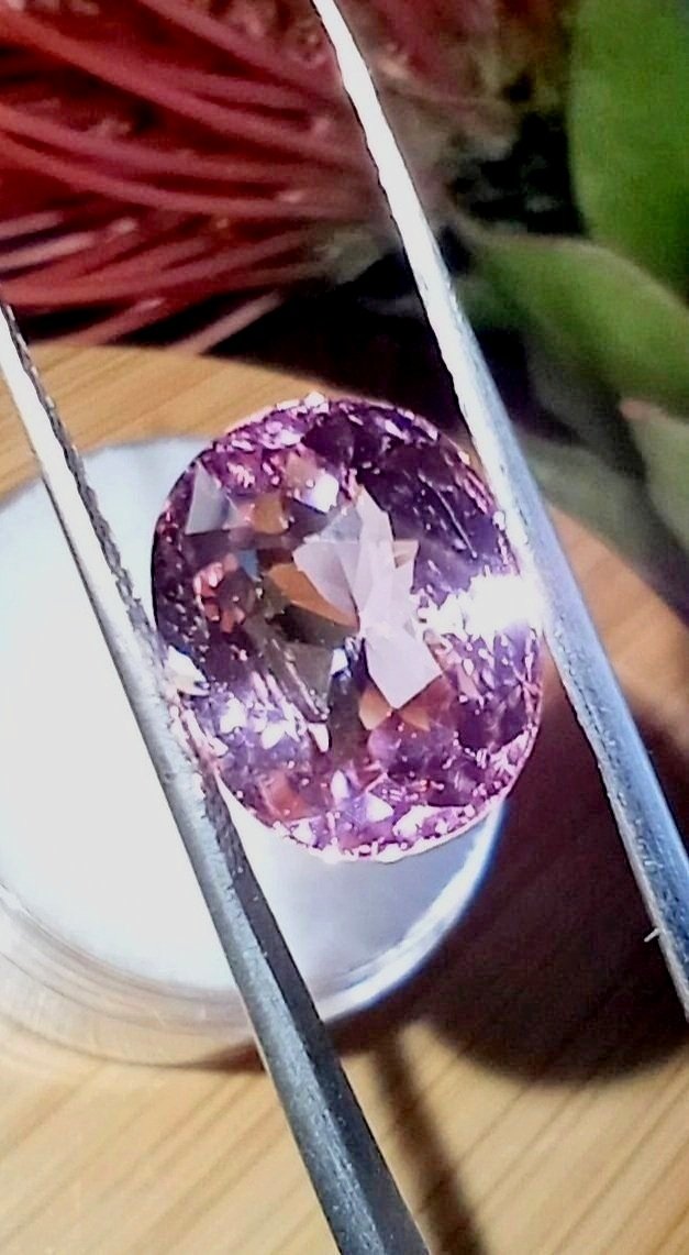 Genuine Pink Orange Padparadscha Congolese Tourmaline 4.88ct from thecoveatfoxhollow.com