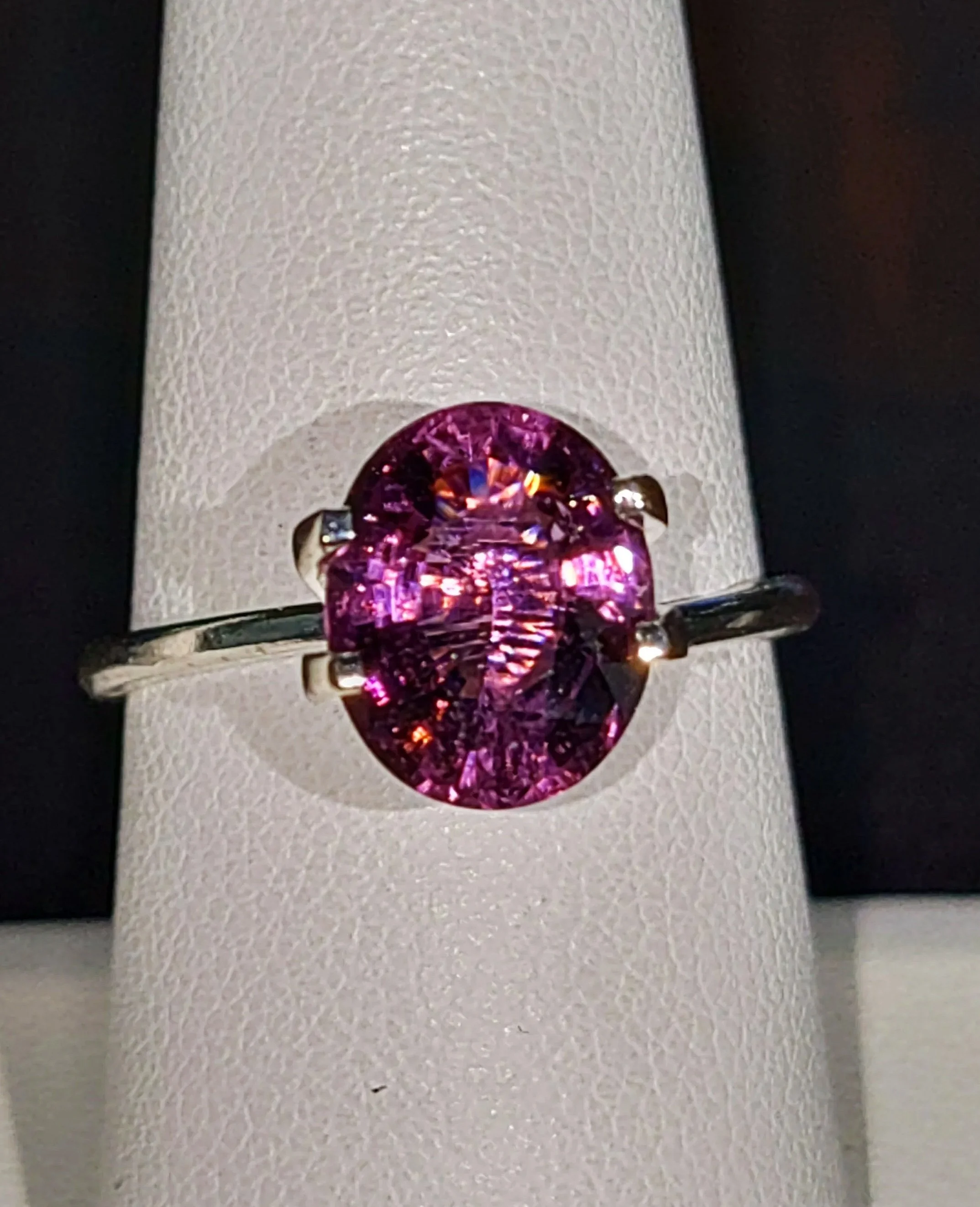 GIA Certified Genuine Purple Cuprian Tourmaline 2.64ct from TheCoveAtFoxHollow.com