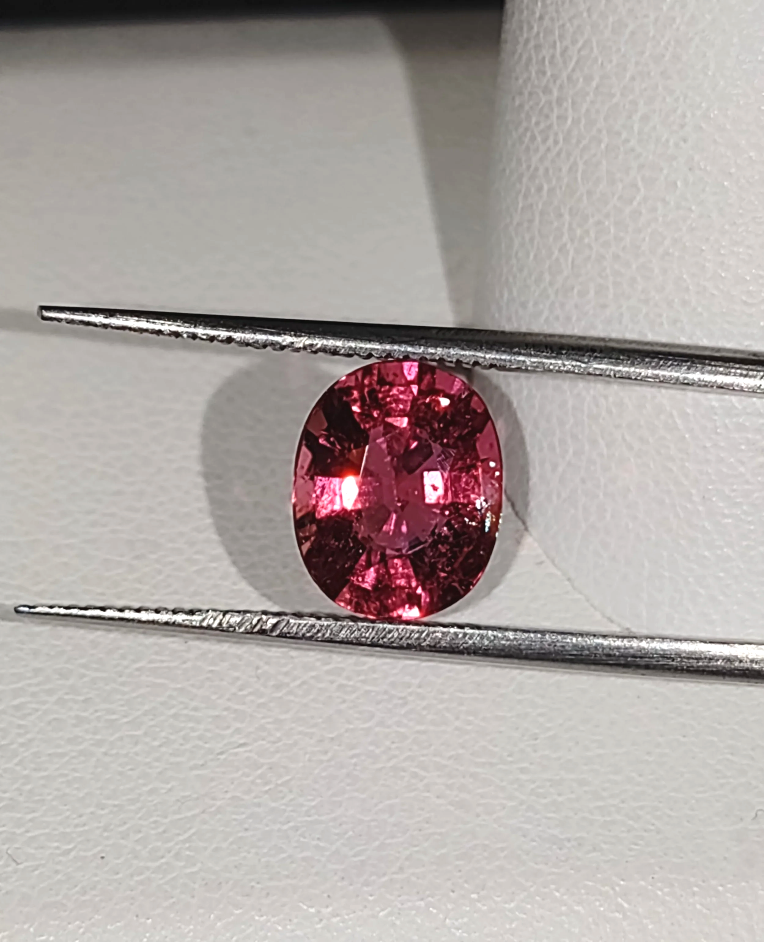 Genuine Neon Hot Pink Titanium Tourmaline 1.90ct TheCoveAtFoxHollow.com
