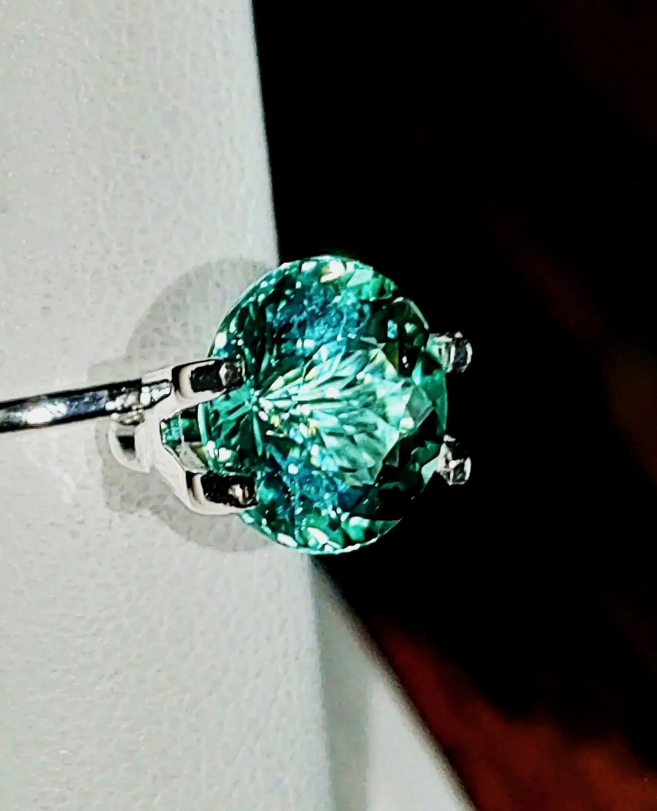 Genuine Neon Paraiba Tourmaline 2.83ct from TheCoveAtFoxHollow.com