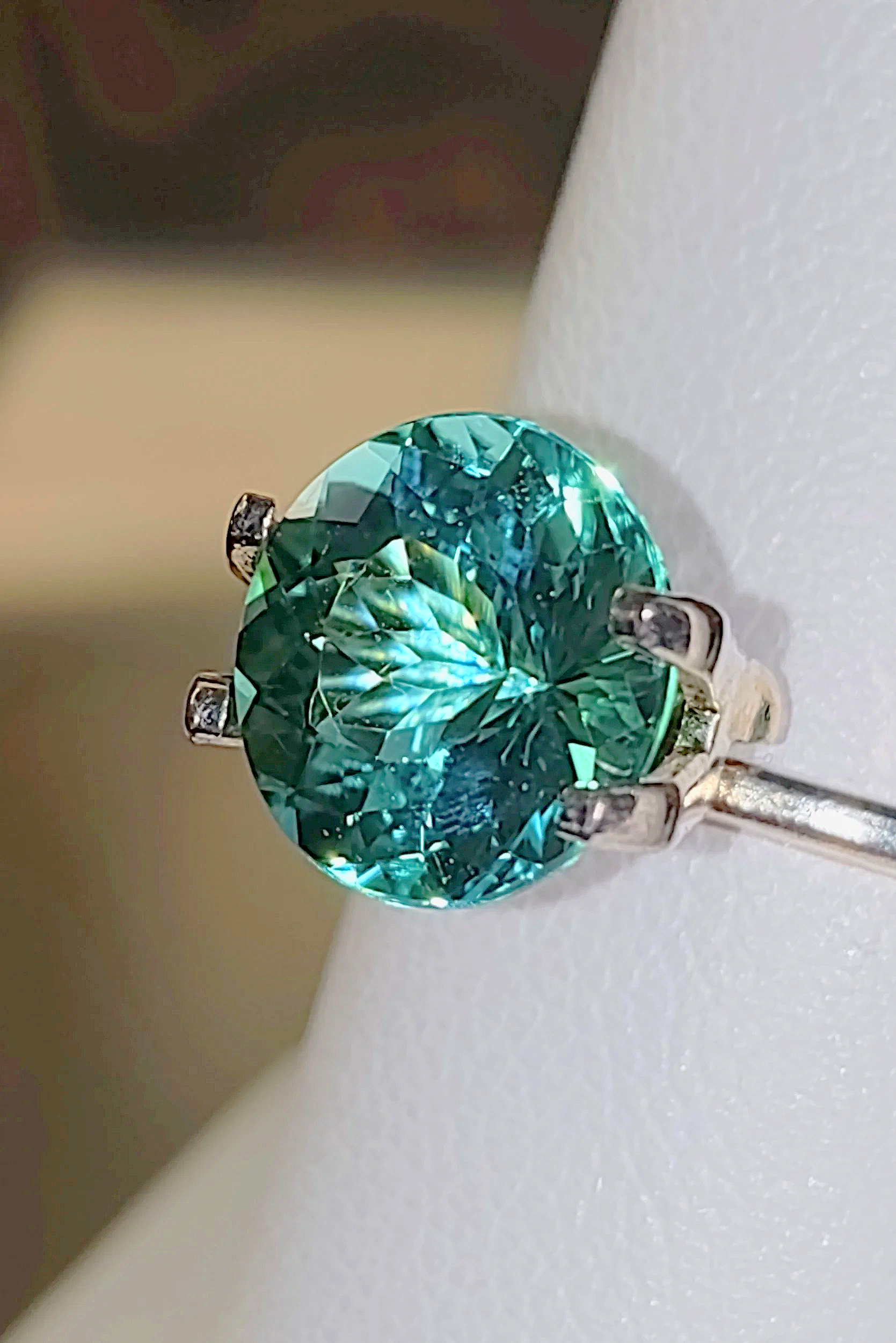 Genuine Neon Paraiba Tourmaline 2.83ct from TheCoveAtFoxHollow.com