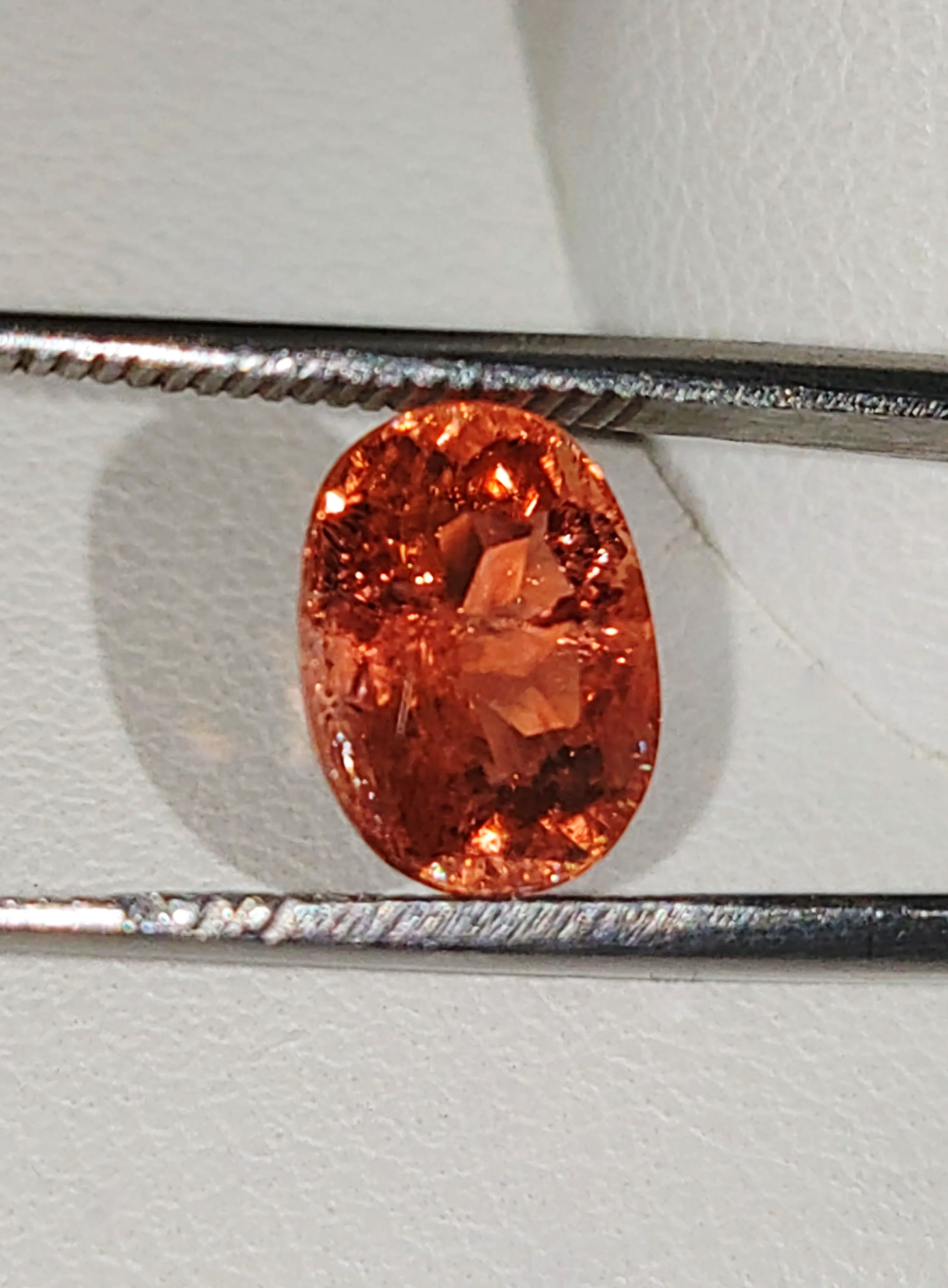 Genuine Neon Orange Titanium Tourmaline 2.07ct from TheCoveAtFoxHollow.com