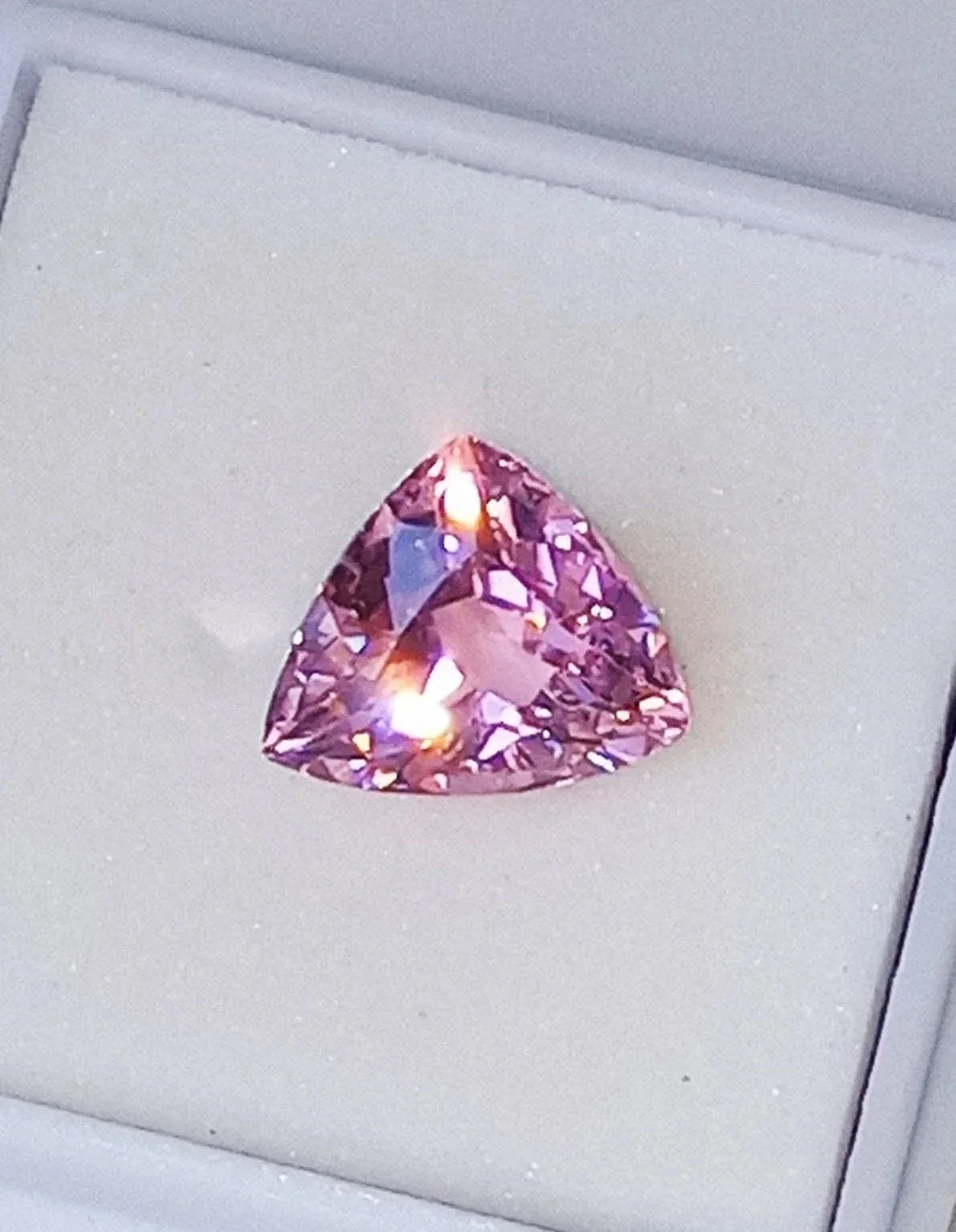 GIA Certified Genuine Neon Pink Titanium Tourmaline 2.14ct from TheCoveAtFoxHollow.com