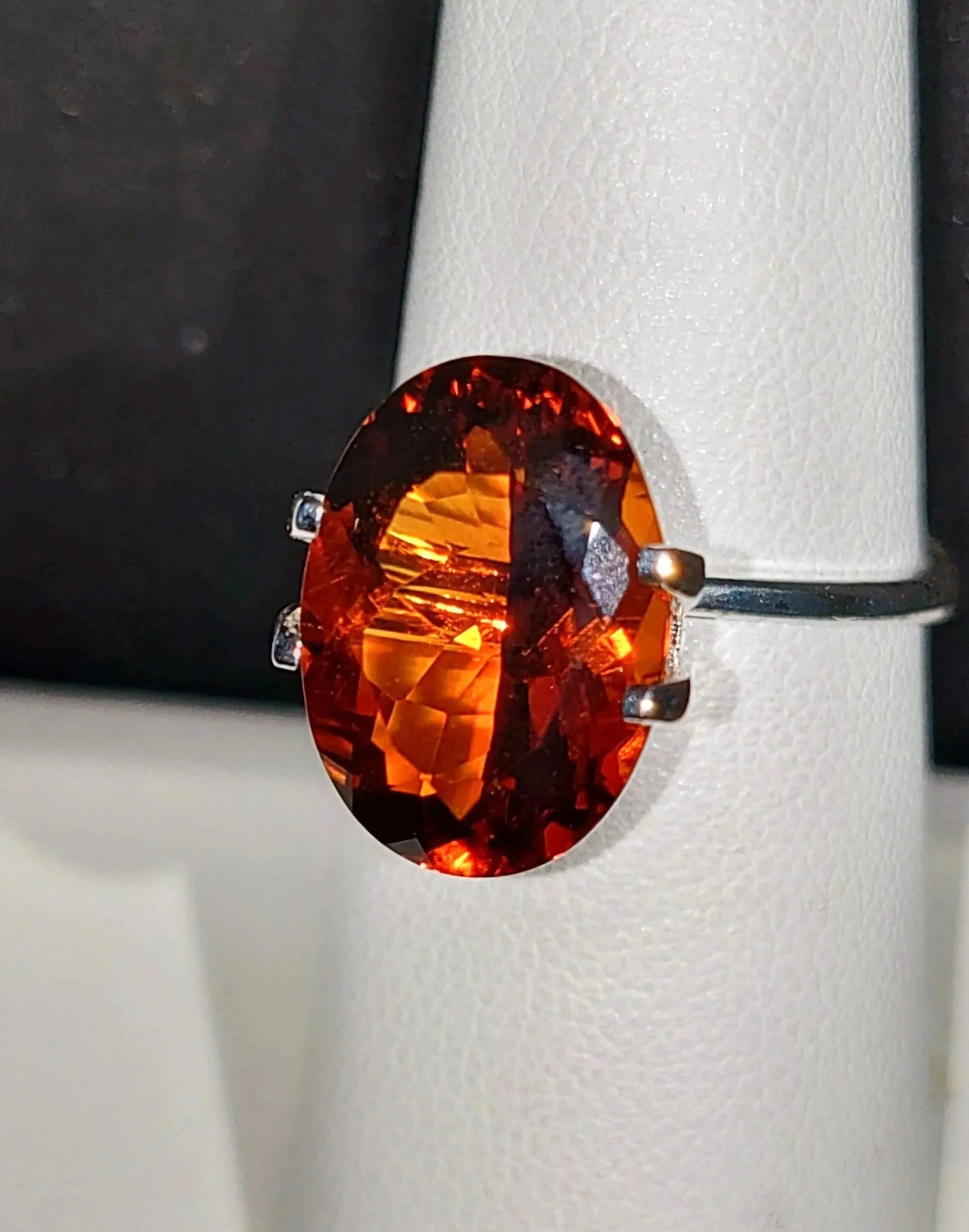 Genuine Madeira Citrine 5.35ct from TheCoveAtFoxHollow.com