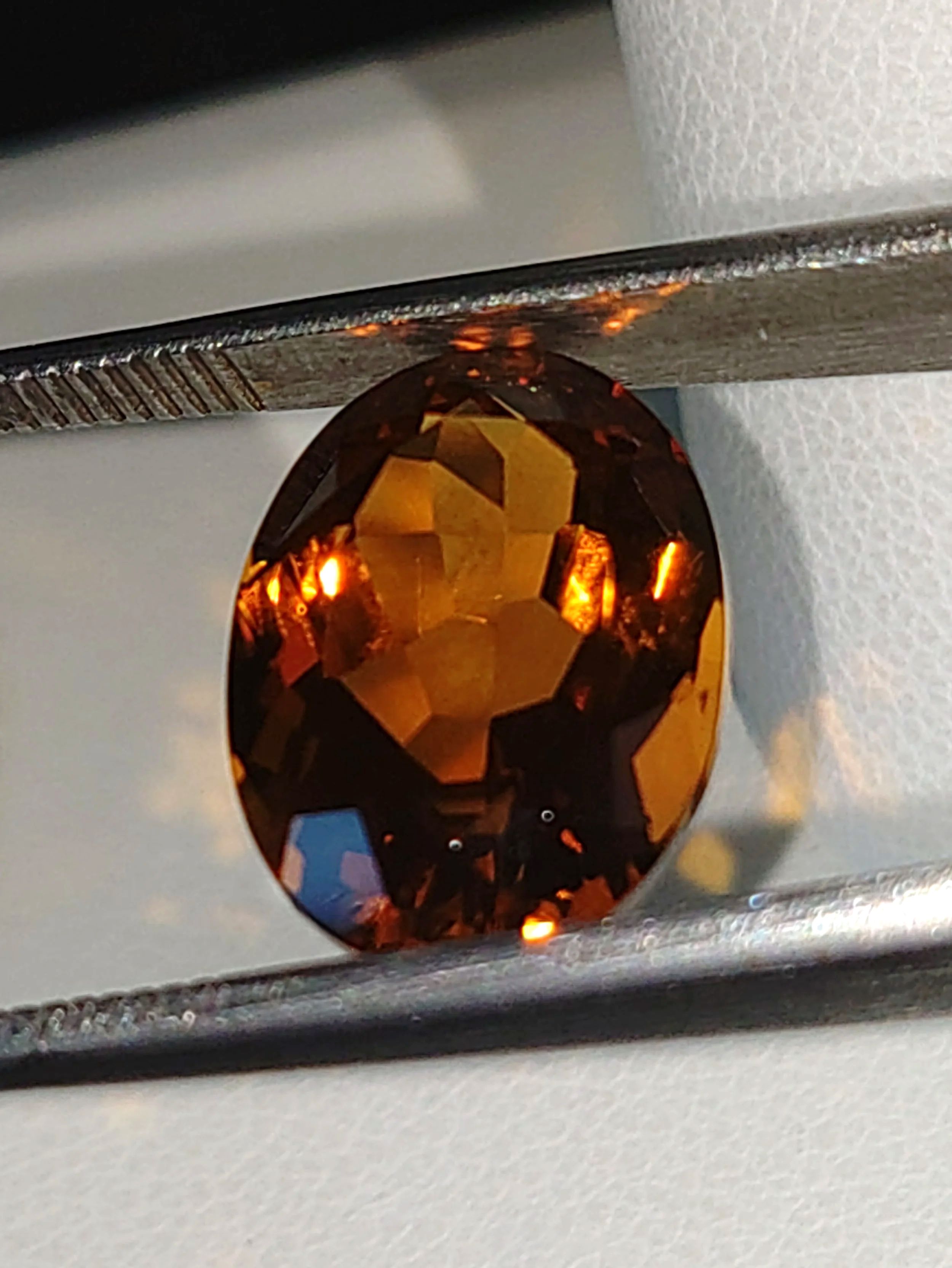 Genuine Madeira Citrine 5.35ct from TheCoveAtFoxHollow.com