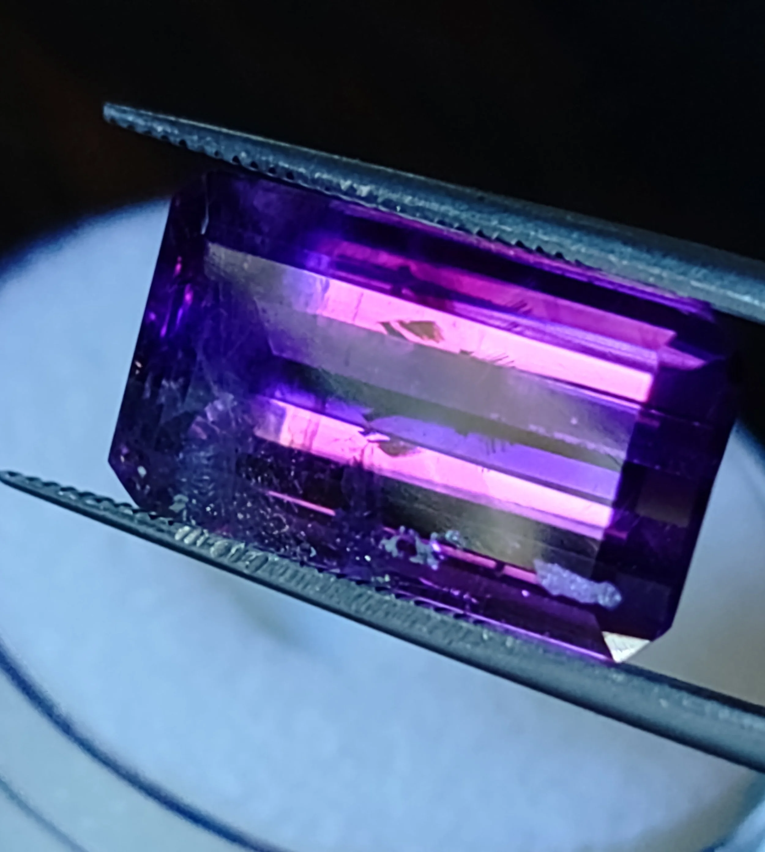 Genuine Hairy Amethyst 9.41ct from TheCoveAtFoxHollow.com