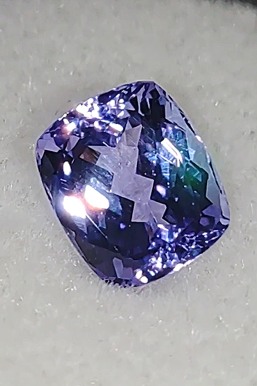 Genuine Unheated Tanzanite at 1.74ct from TheCoveAtFoxHollow.com