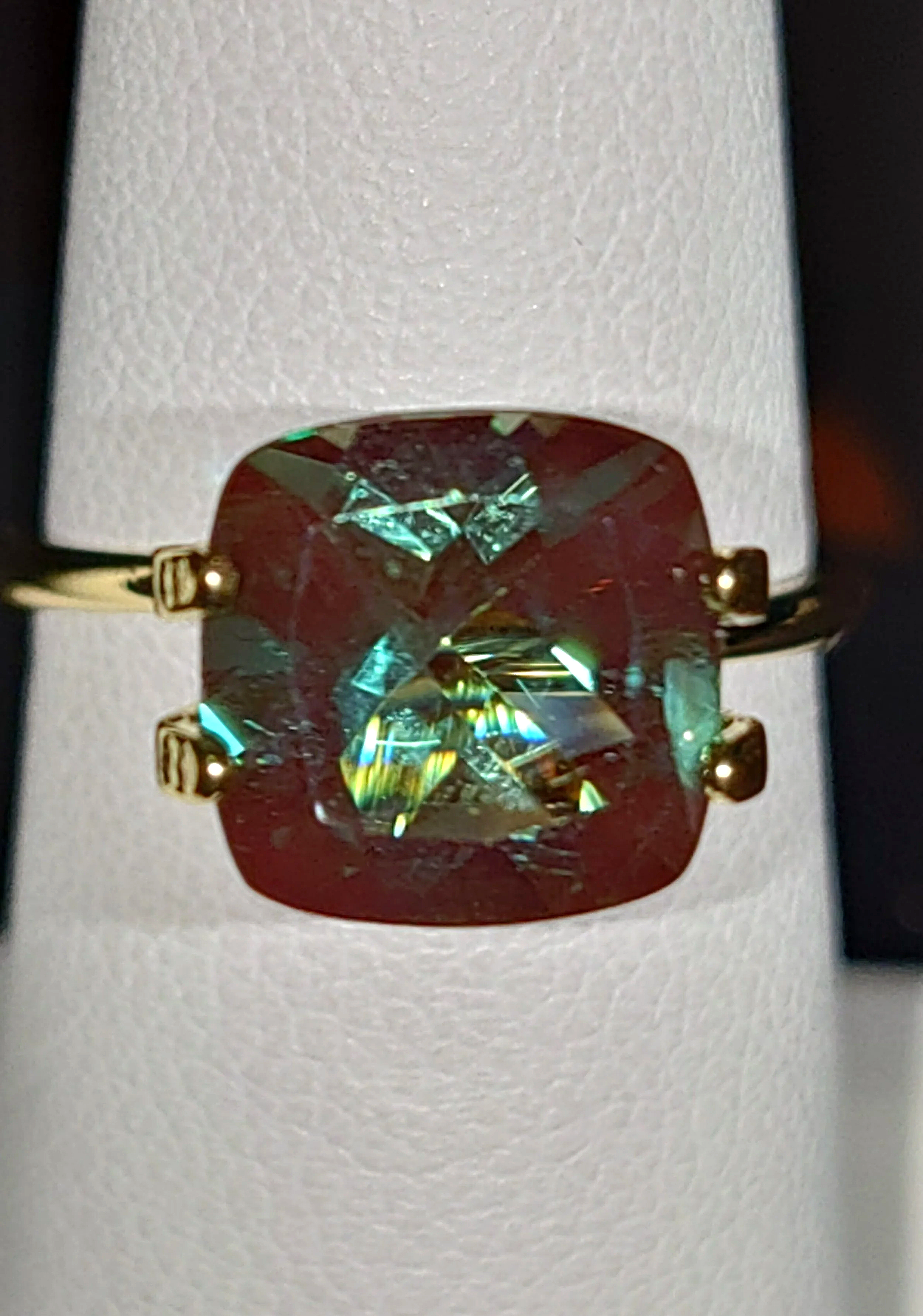 Genuine Green Labradorite 2.66ct from TheCoveAtFoxHollow.com