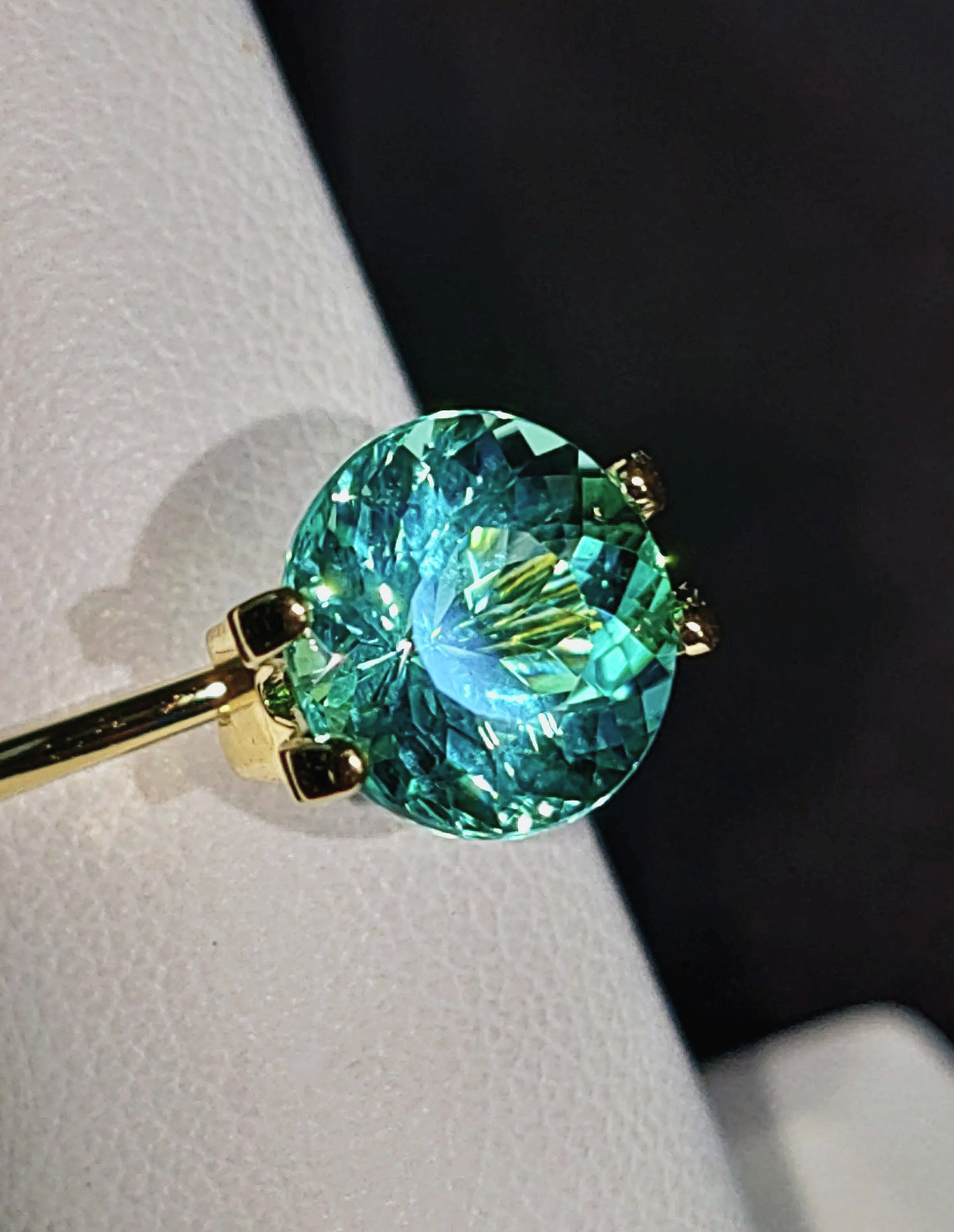 Genuine Neon Paraiba Tourmaline 2.83ct from TheCoveAtFoxHollow.com