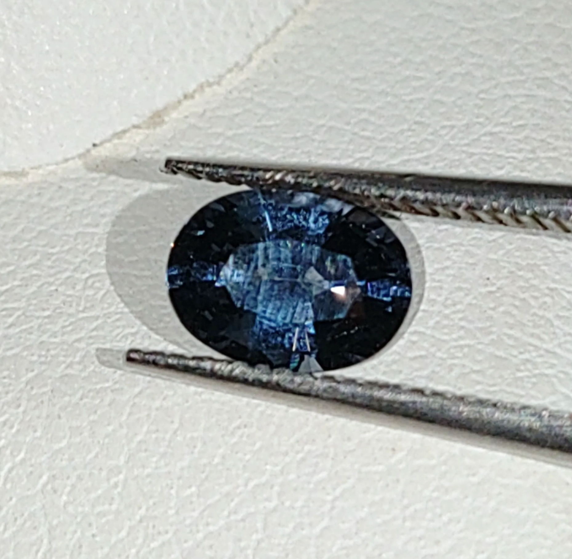 Genuine Cobalt Blue Spinel .90ct from TheCoveAtFoxHollow.com