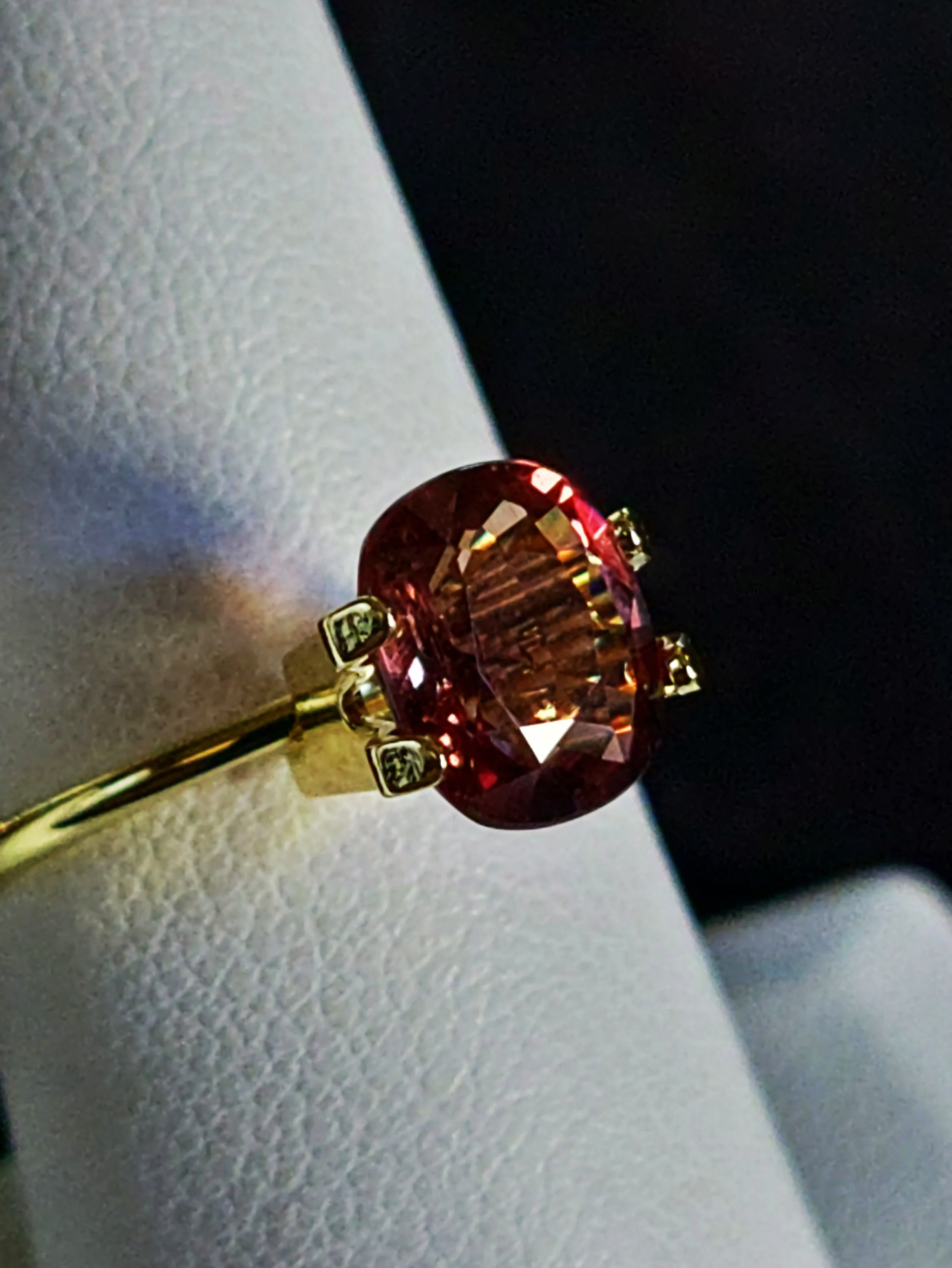 Genuine Color Change Garnet 2.33ct from TheCoveAtFoxHollow.com