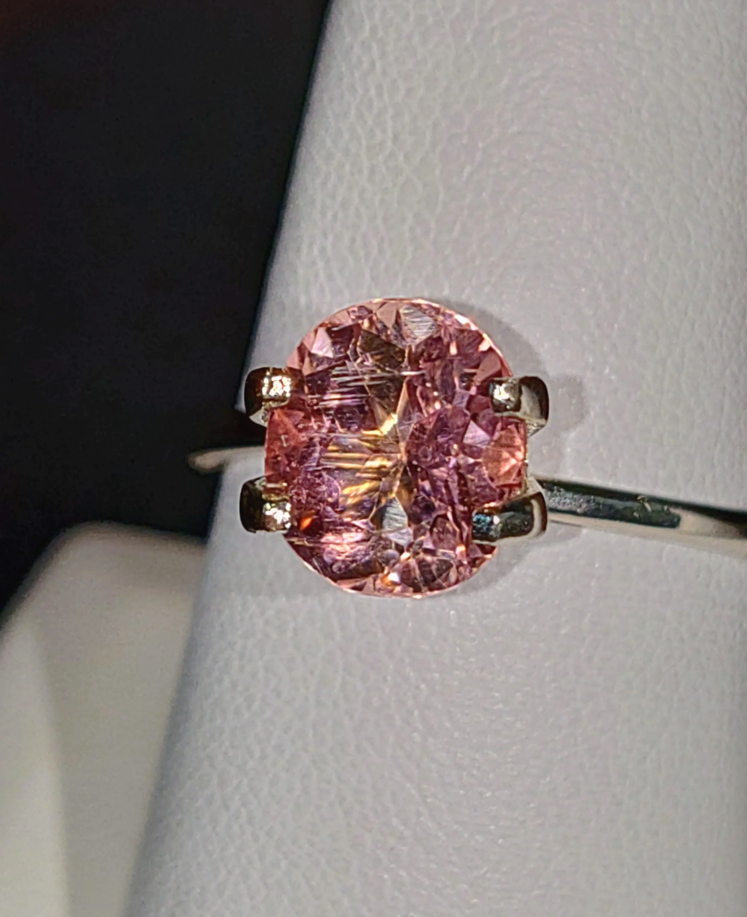 Genuine Neon Light Pink Titanium Tourmaline 2.21ct from TheCoveAtFoxHollow.com