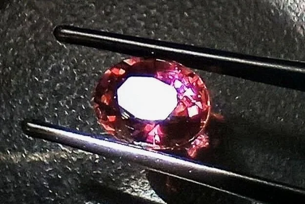 Pink Orange Cuprian Tourmaline 2.03 carats • Oval