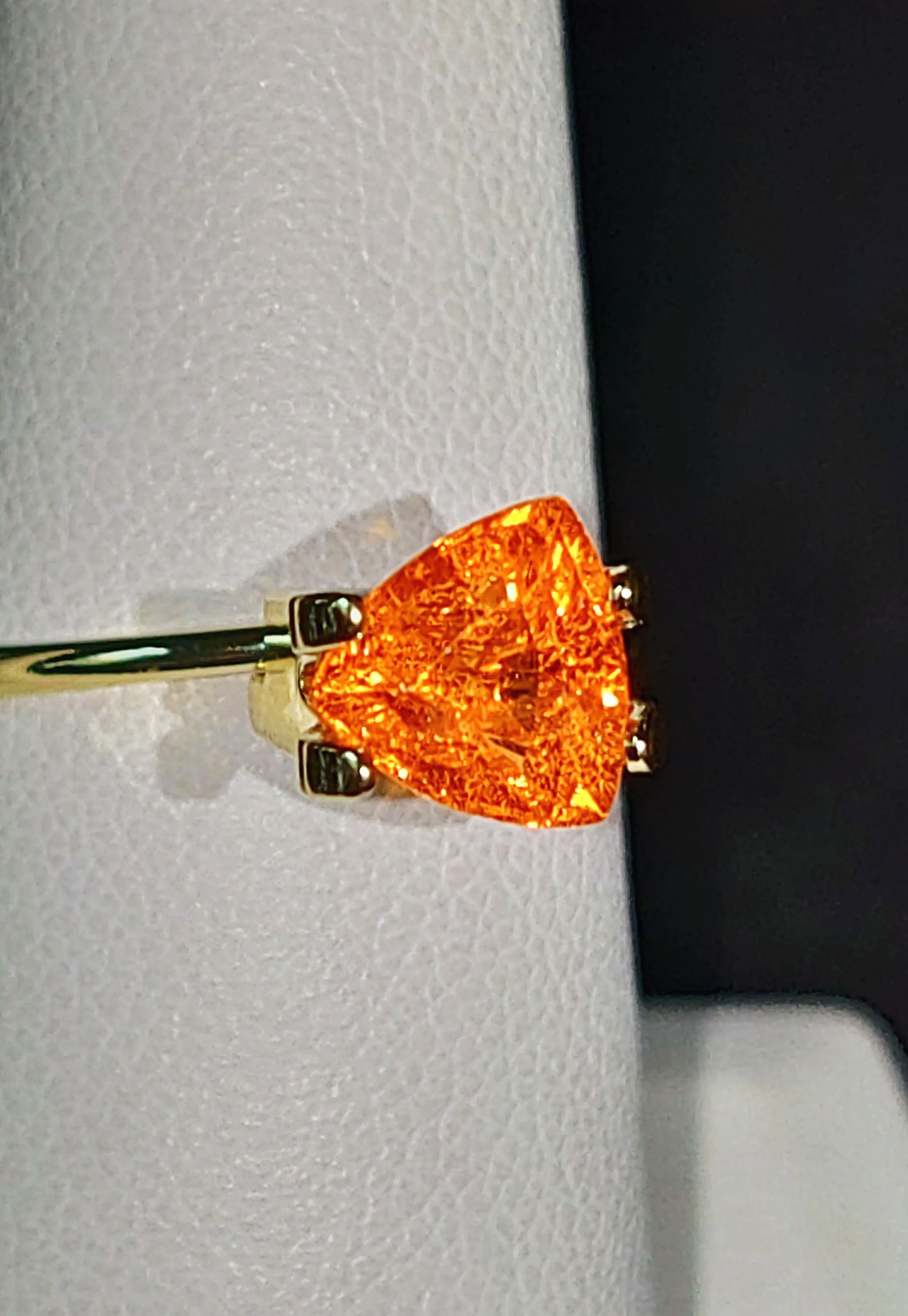 Genuine Mandarin Garnet 1.92ct from TheCoveAtFoxHollow.com