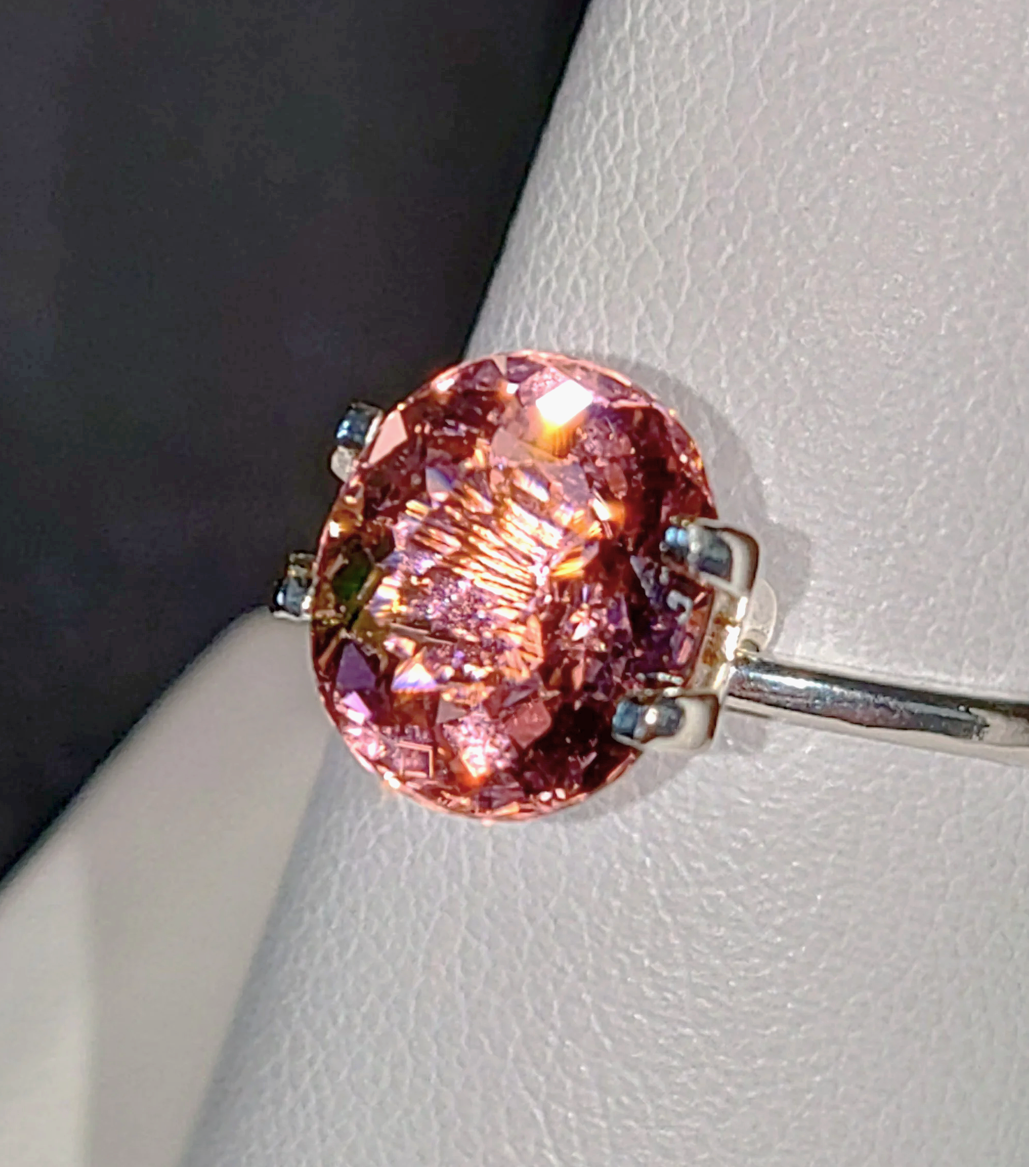 Genuine Neon Pink Titanium Tourmaline 3ct from TheCoveAtFoxHollow.com