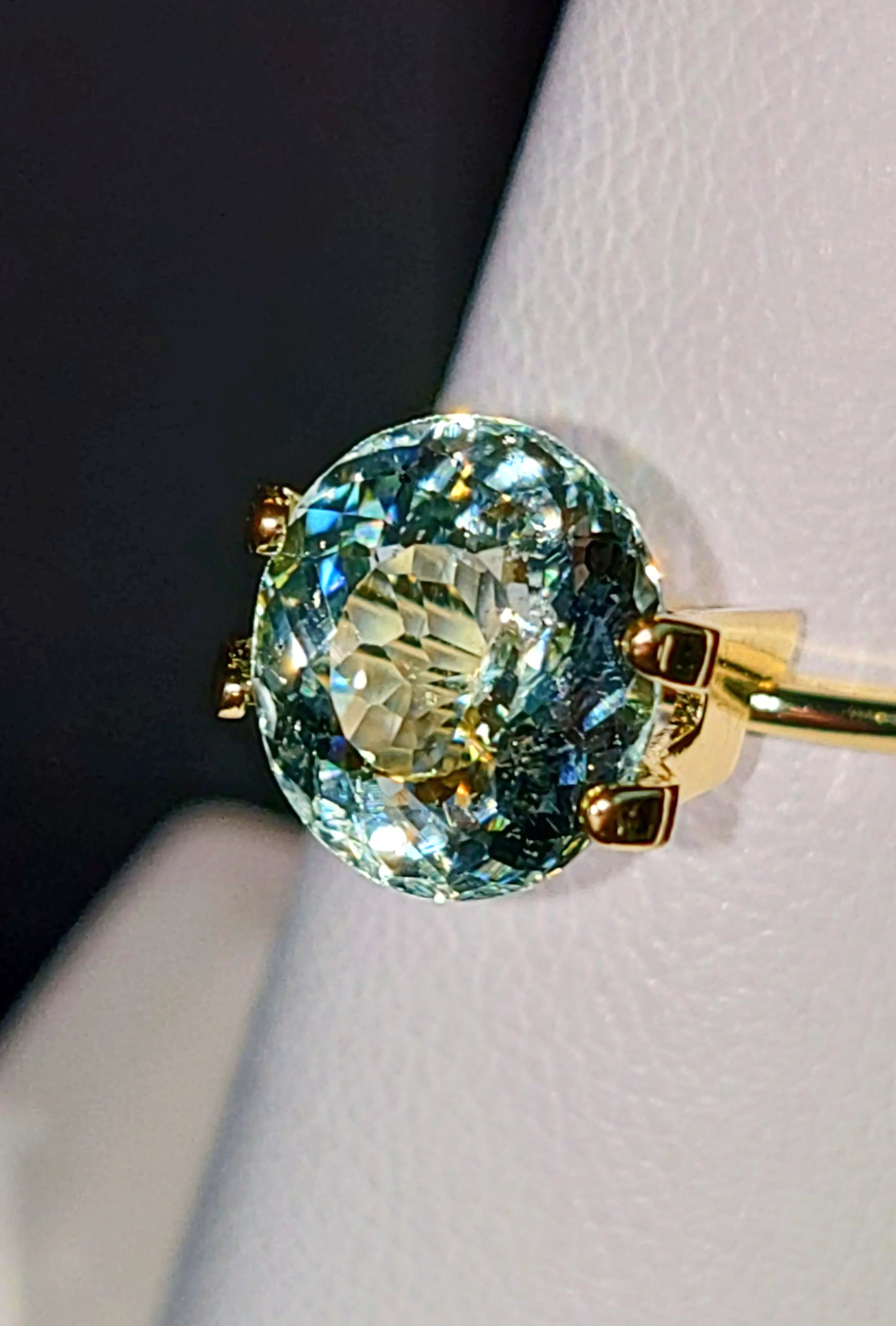 Genuine Neon Seafoam Titanium Tourmaline 2.60ct from TheCoveAtFoxHollow.com