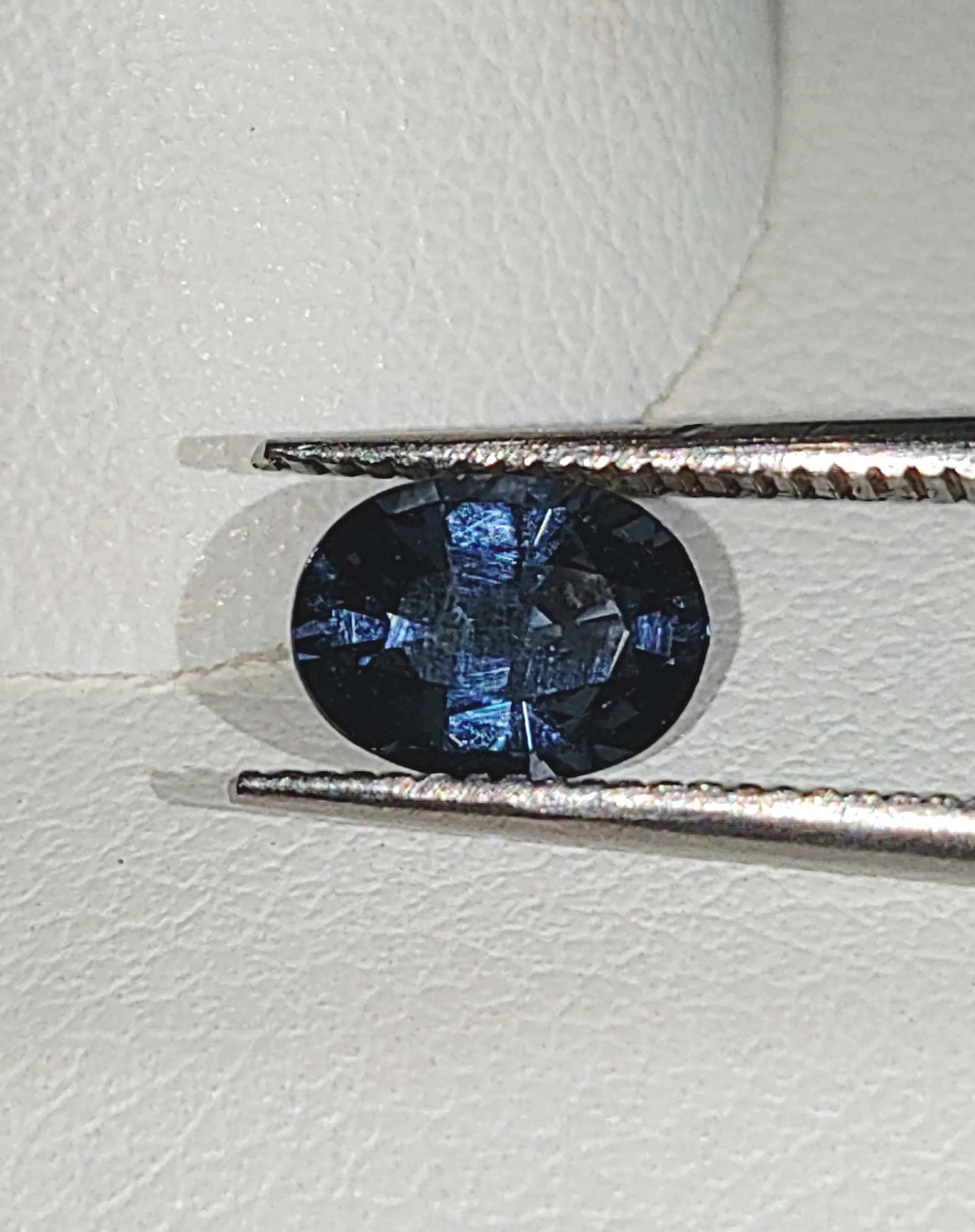 Genuine Cobalt Blue Spinel .90ct from TheCoveAtFoxHollow.com
